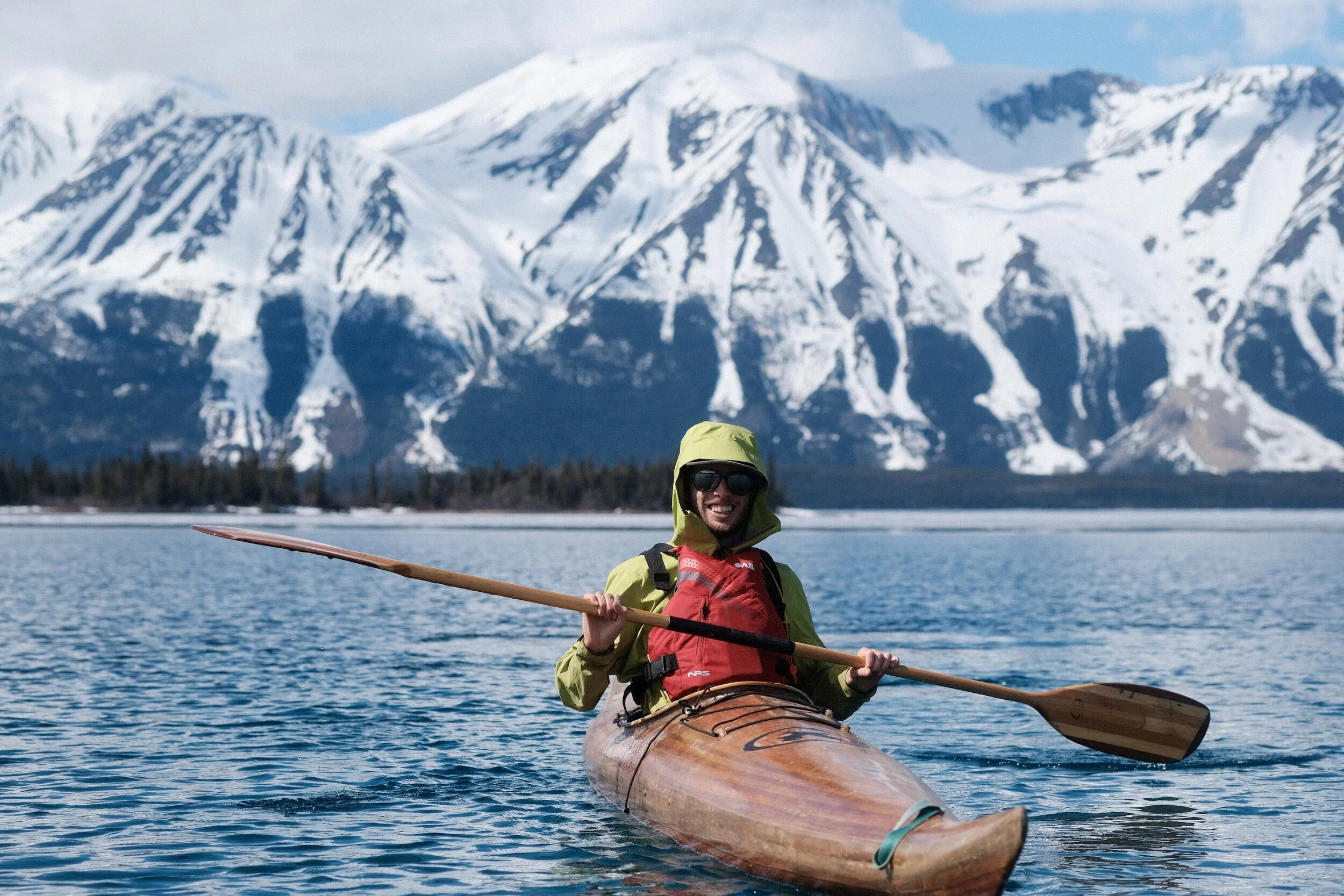 Kayaking in the most beautiful world. 