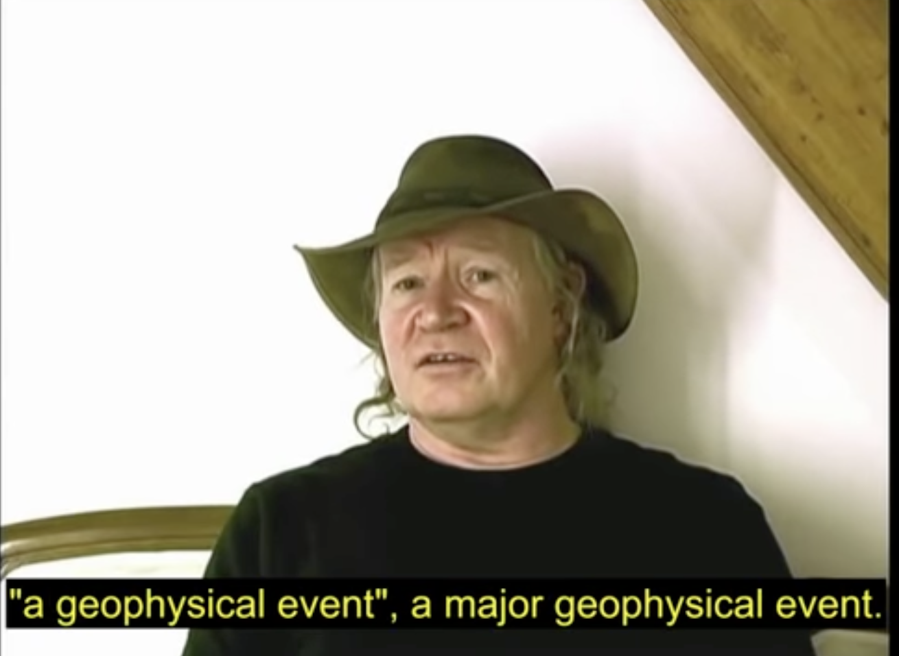 Major Geophysical event