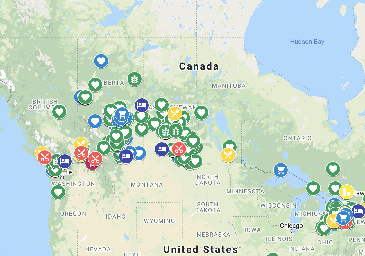 Map of businesses in Canada NOT supporting the globalist agenda