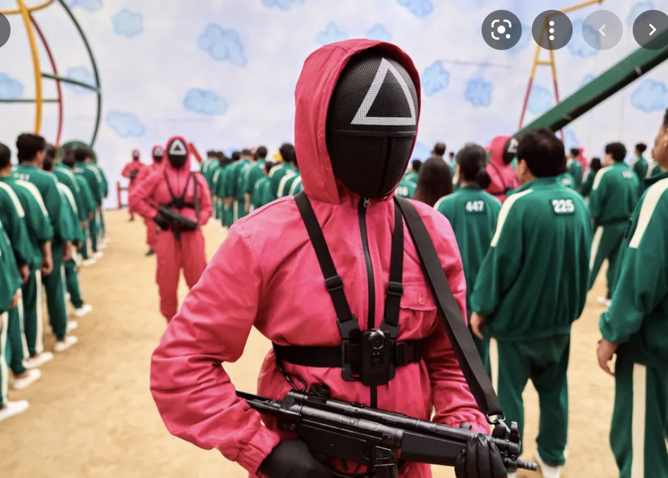 They are turning Canada in a giant squid game