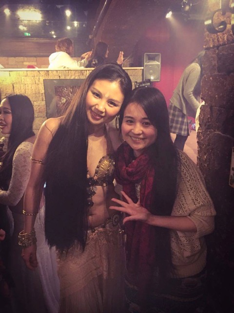デバダシスタジオのインストラクトレス仲間の美しいYasmine❤️ 来てくれてありがとう!