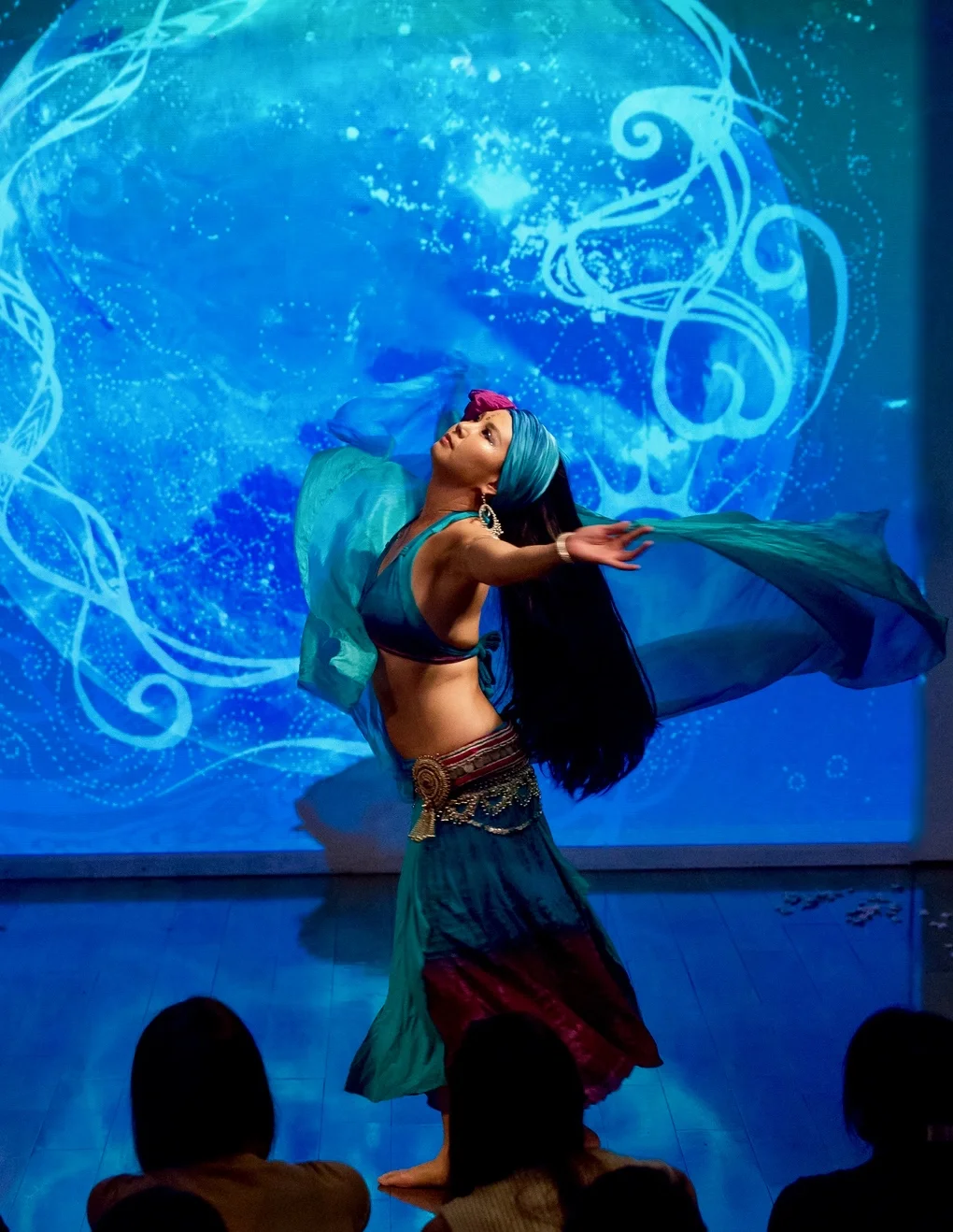 Nashwa in Tokyo 2017 migram ~Water~ mystic flow photo by HORI