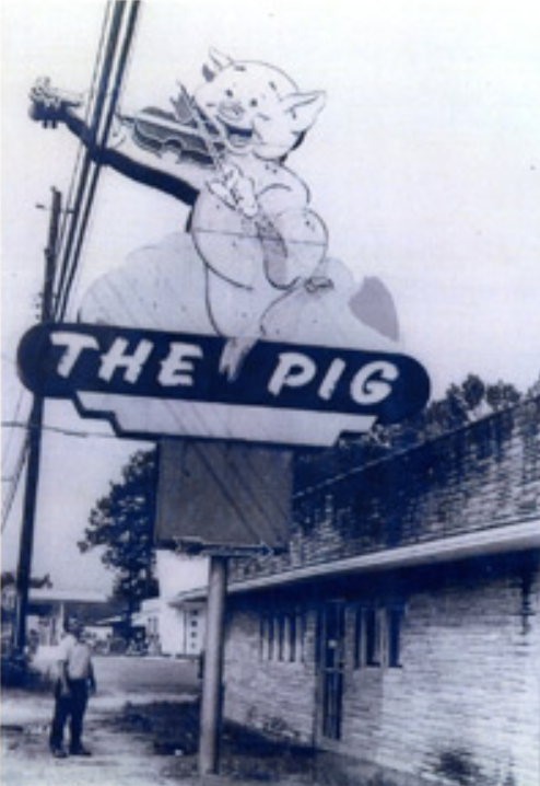  Al Aspinwall and the Fiddling Pig Sign