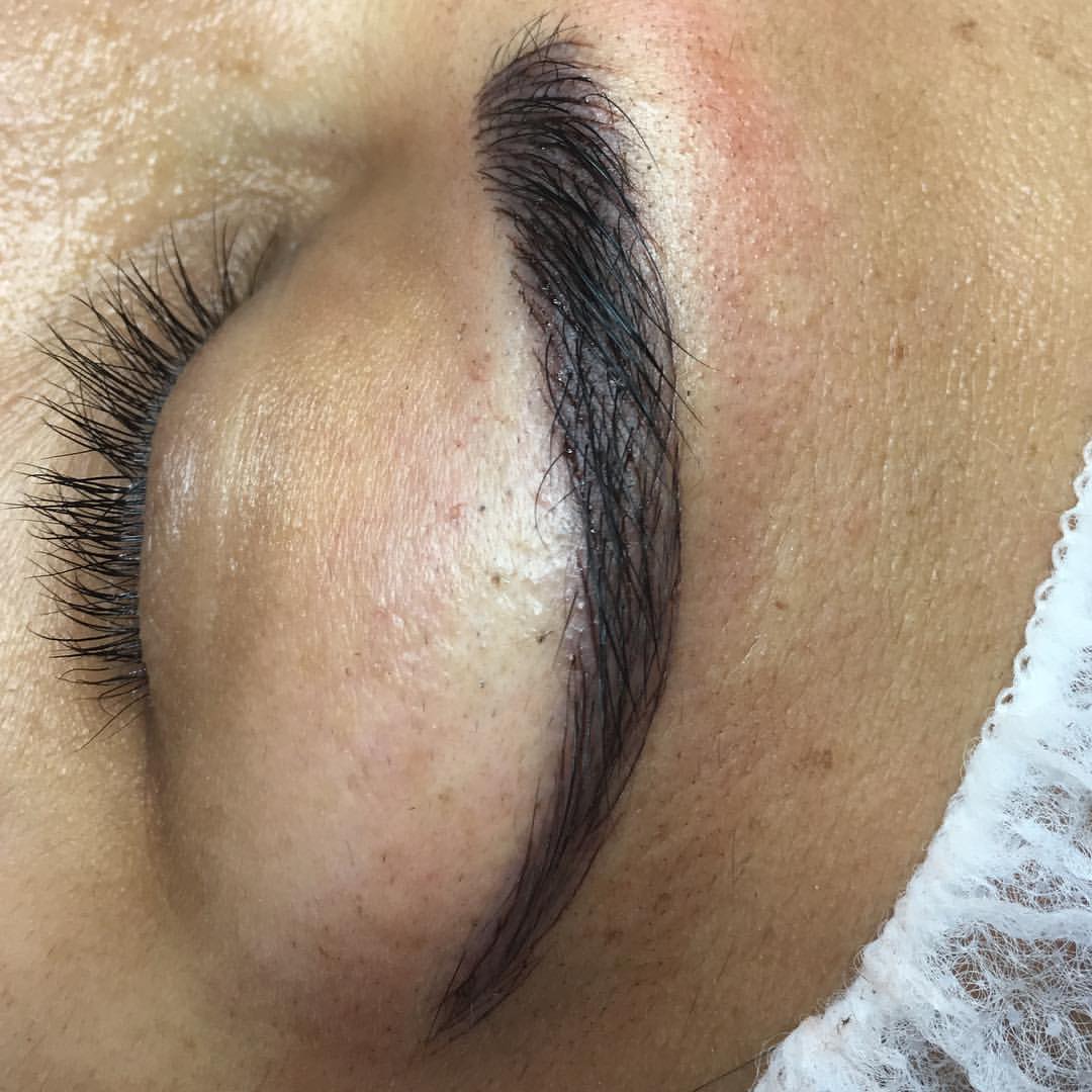 Beautiful Microblading at Blume Salon just a few miles from Newhall CA