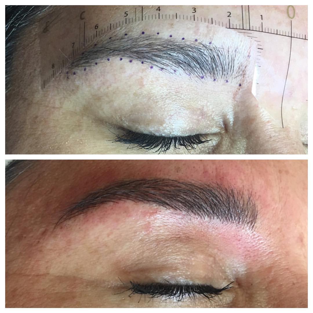 Microblading by Amy Miller at Blume Beauty Salon in Santa Clarita just a short drive from Stevensons Ranch CA