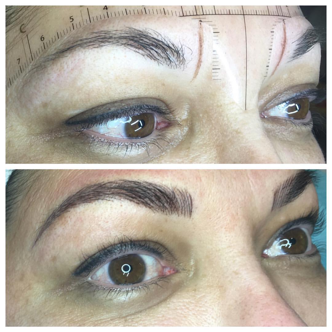 Stunning Perminate Makeup Microblading by Amy Miller at Blume Beauty Bar located near Stevensons Ranch, Santa CLarita