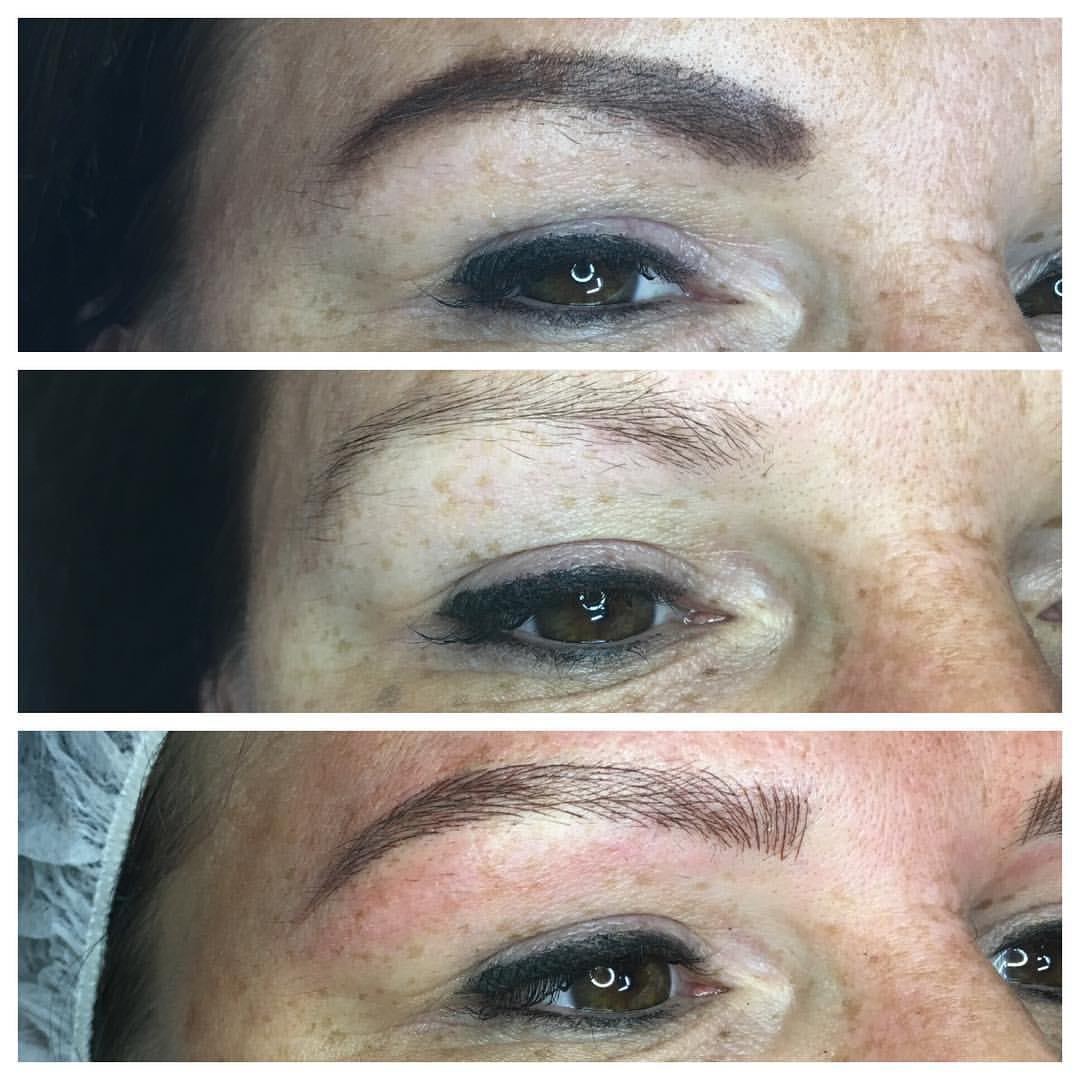 Amazing Microbladed Brows! These are the brows you dream about. Act now and Book Amy Miller at Blume Salon