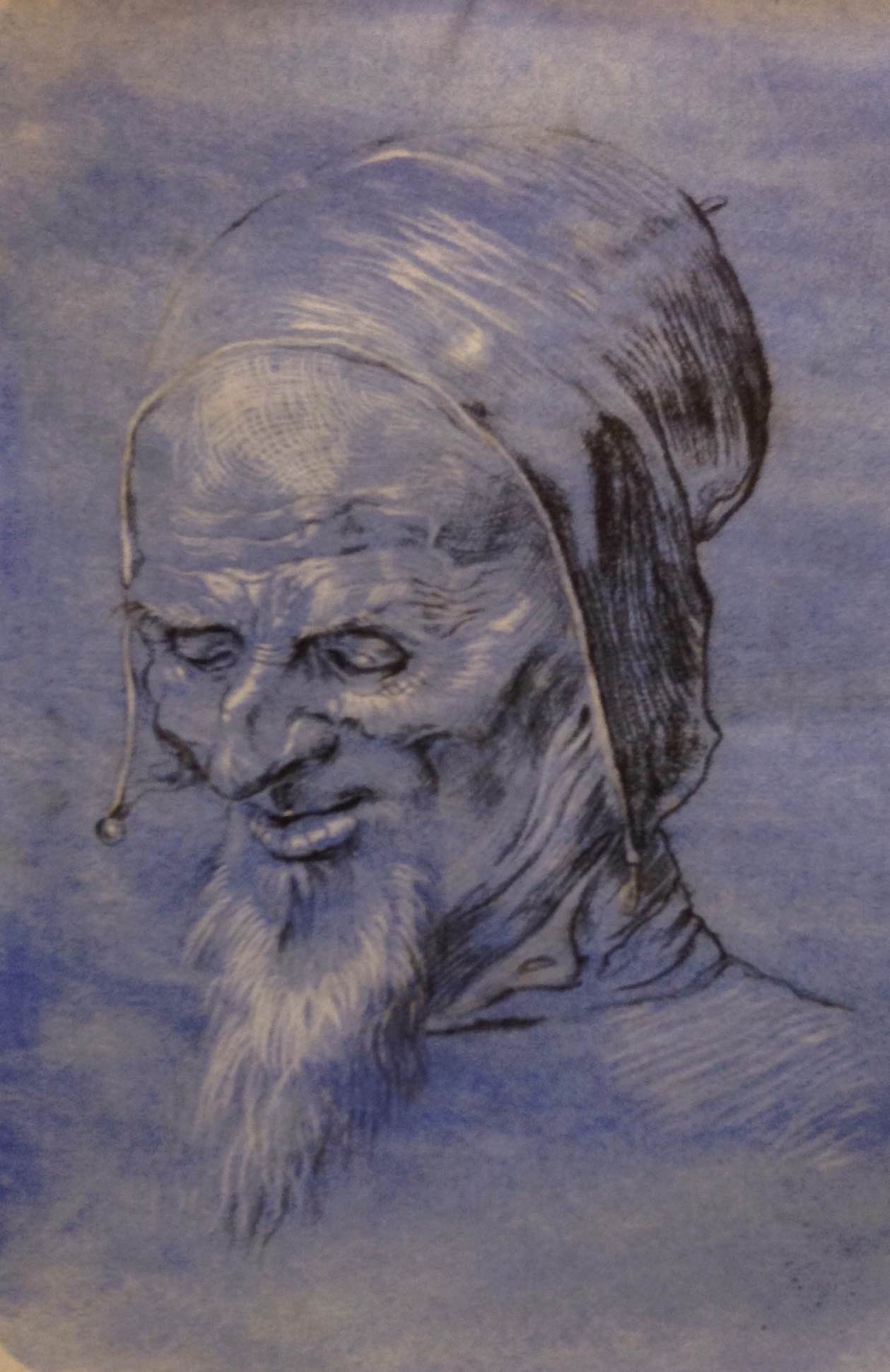 Head of an Apostle (Master Copy After Albrecht Durer)