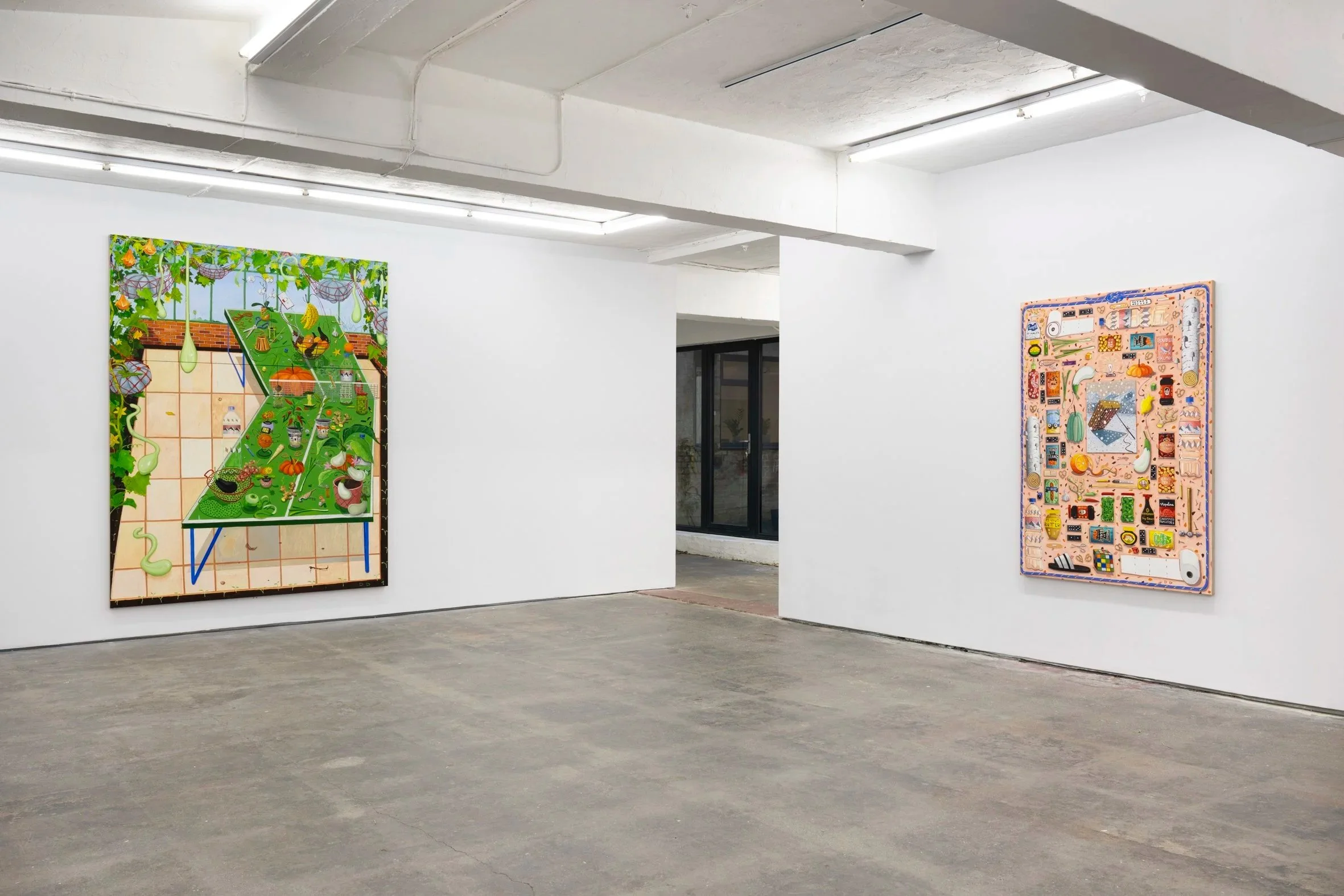   The Preceding Cart , Installation View, Seventeen, 2025 