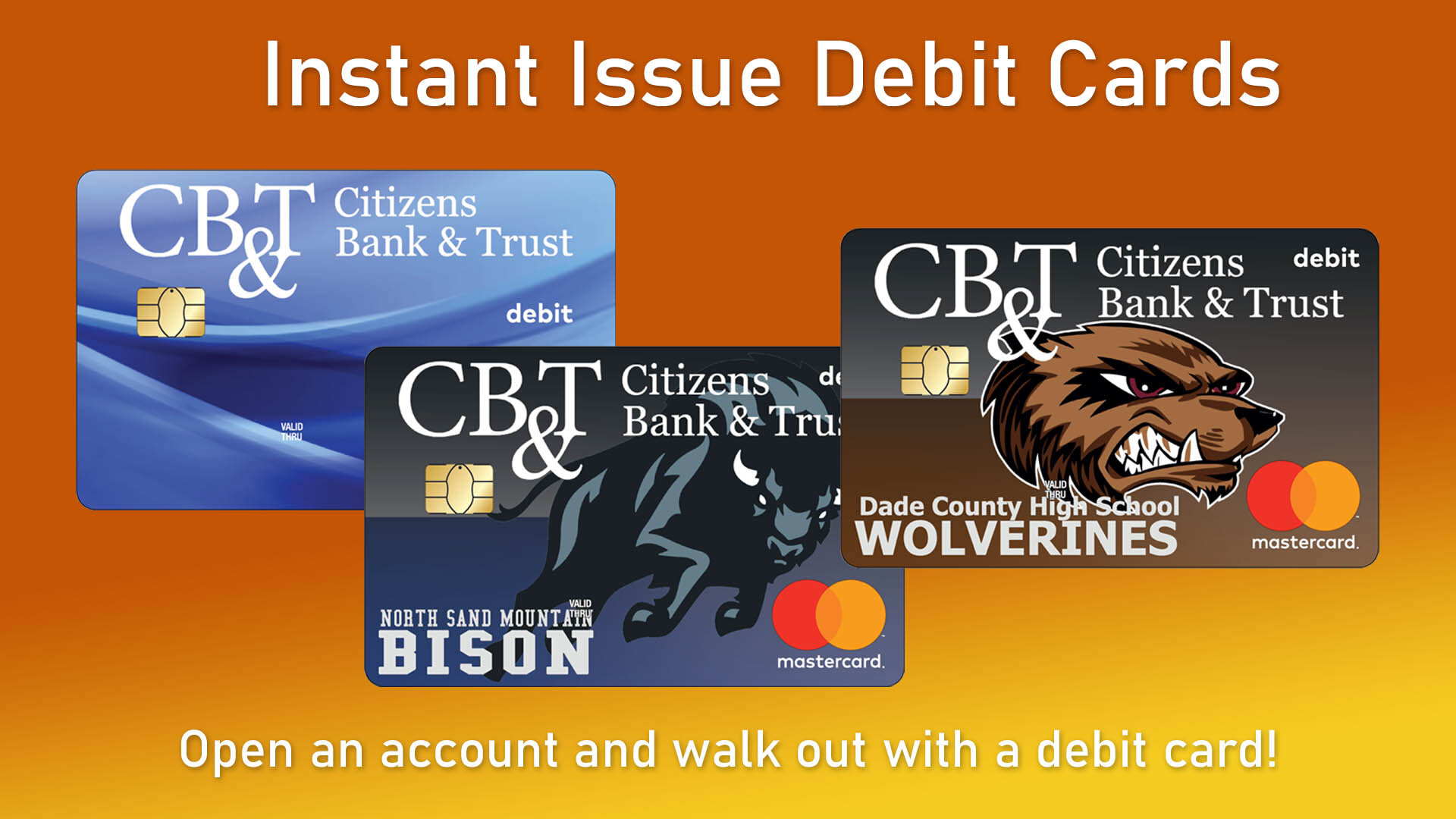 examples of debit cards