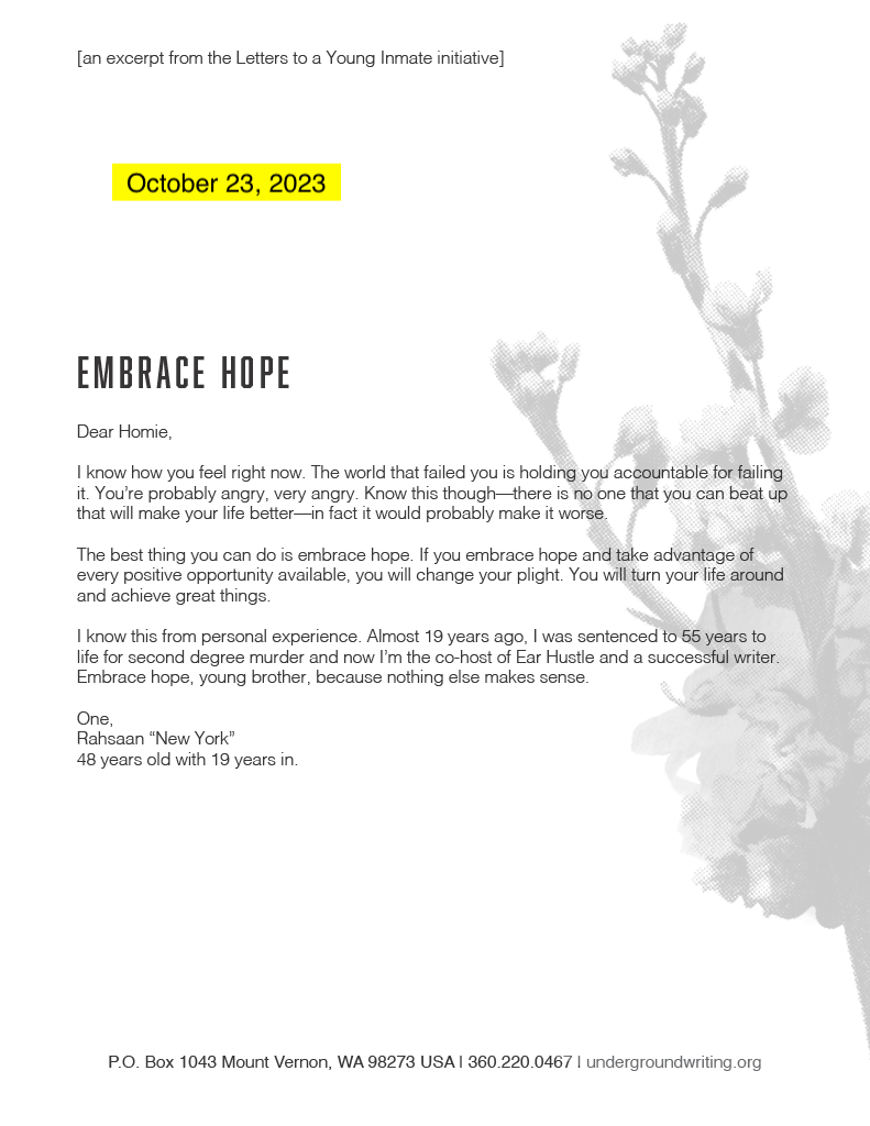 October 23, 2023 | Featured Letter