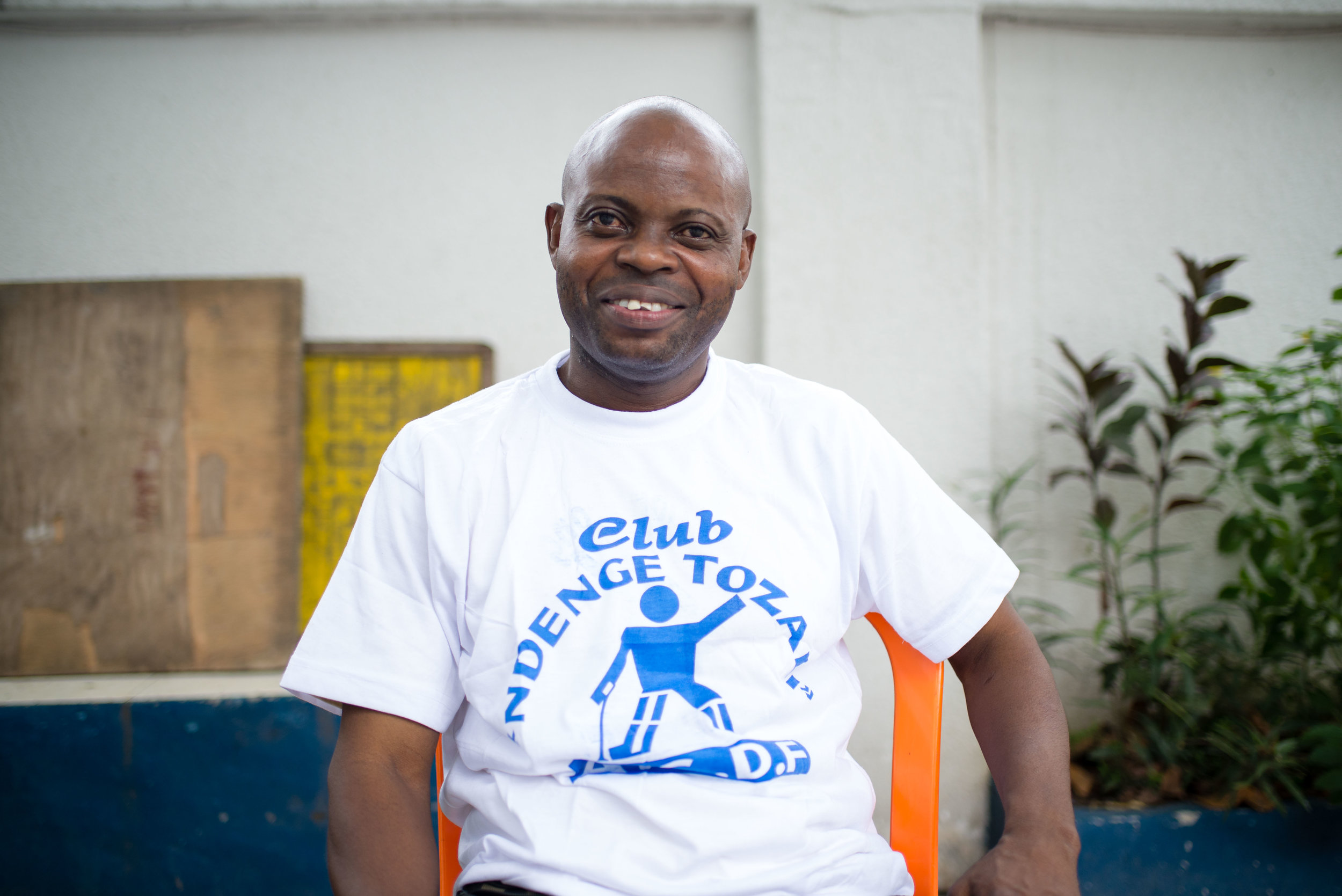  Lievin has been a driver with ACDF for over ten years. He keeps busy ferrying patients to and from the hospital that ACDF uses for operations, sending transfers to the other centres in DRC or collecting materials from local markets for the workshop.