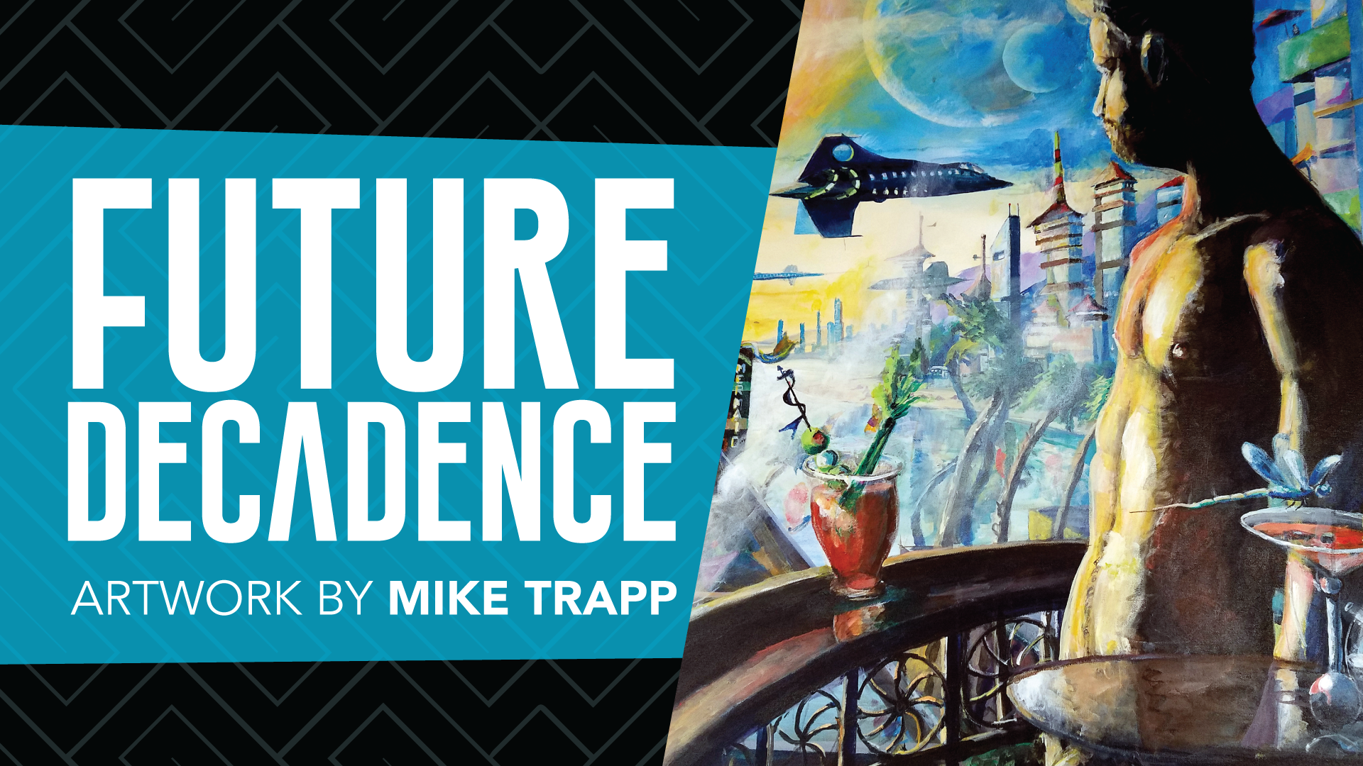 Starting off the 2018 artist line up, Scandals welcomes to the walls the artwork of one of our most loyal patrons, Mike Trapp! Not only is Mike brining in bundles of his work to adorn our walls for the months of January and February, he is also inviting the musical stylings of local singer/songwriter Adlai Alexander for his first month's show, Future Decadence. So come on in, enjoy the show, visit with Mattie Mae for a bloody mary, talk with Mike, and pick up a piece of artwork or two! See you there! Make sure to join the event on Facebook here!