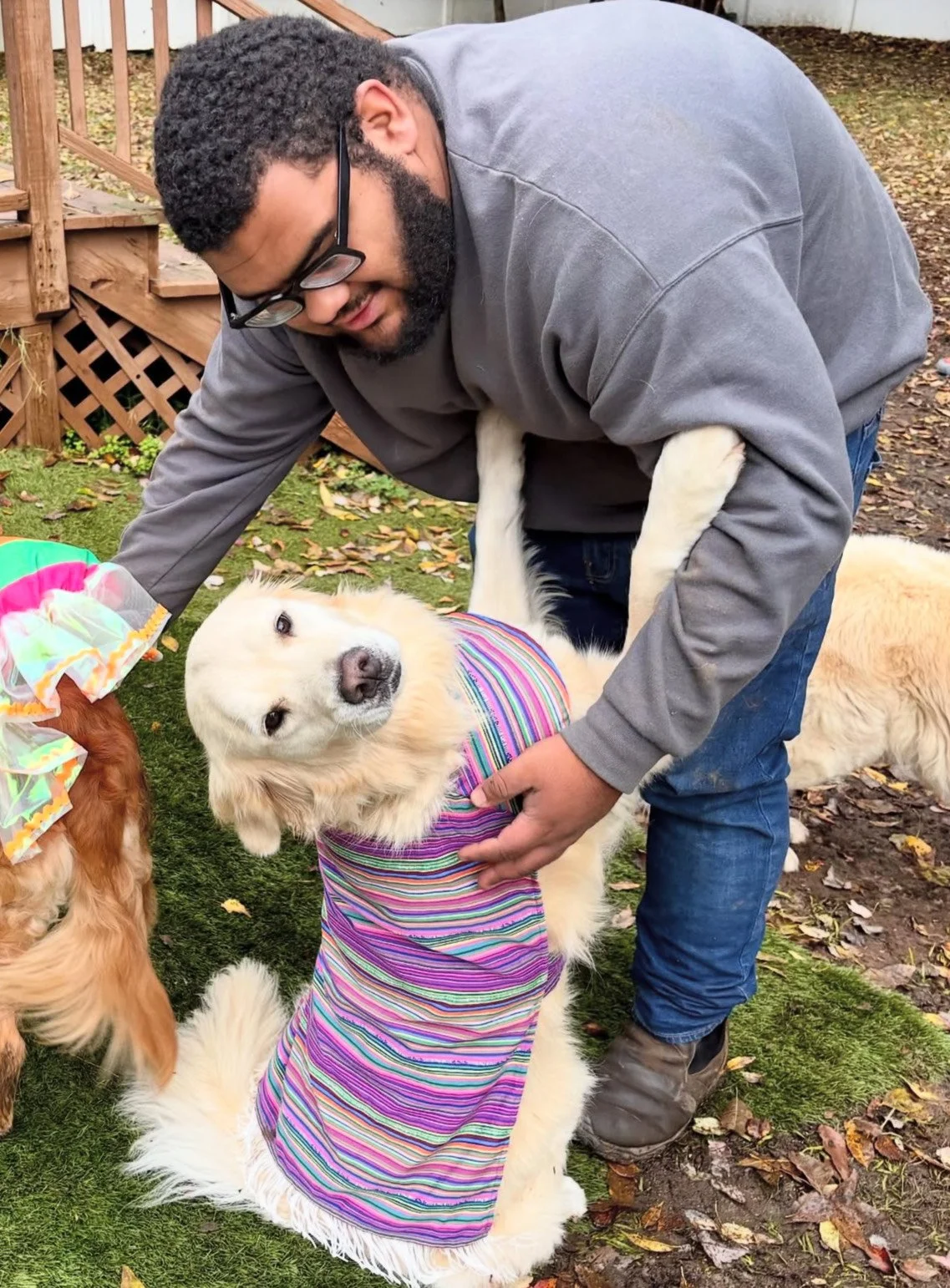 Cousin Kaleb &amp; Scout - Halloween PackPlay