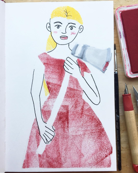 inktober 2016 "creepy"