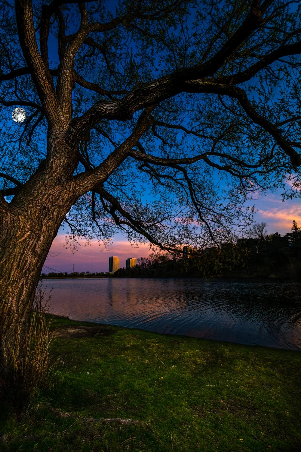 Grenadier pond sunset