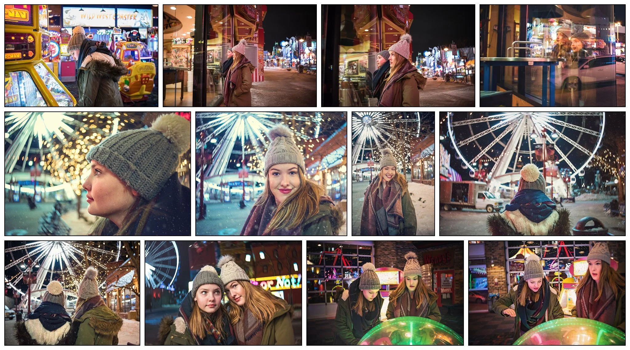 Testing out the new Lensbaby Burnside 35 with a couple of lovely models in Niagara Falls, ON.