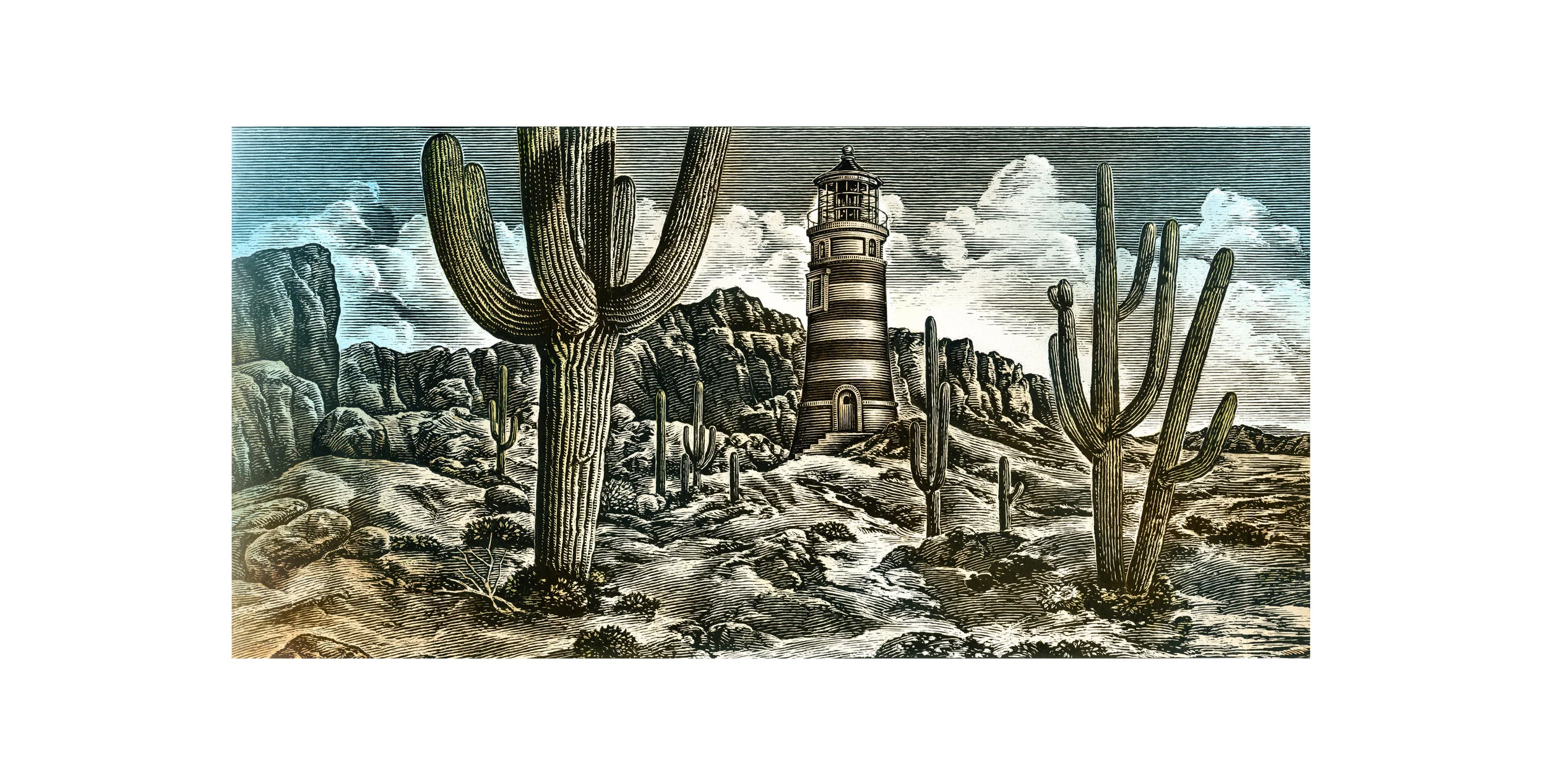AntarWorks Scratchboard Illustration