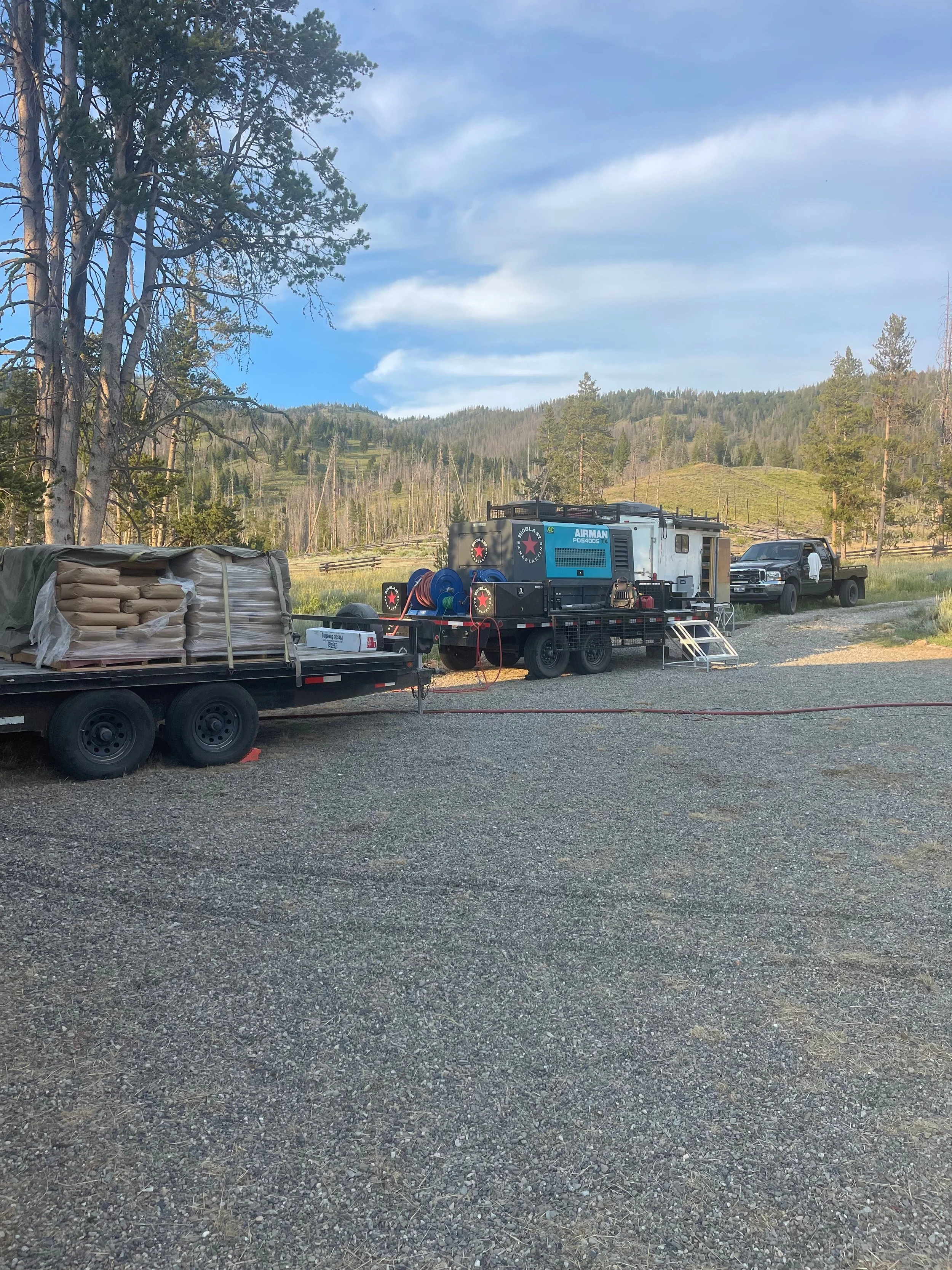 Mobile Blast Fleet ✪ American Falls, Idaho