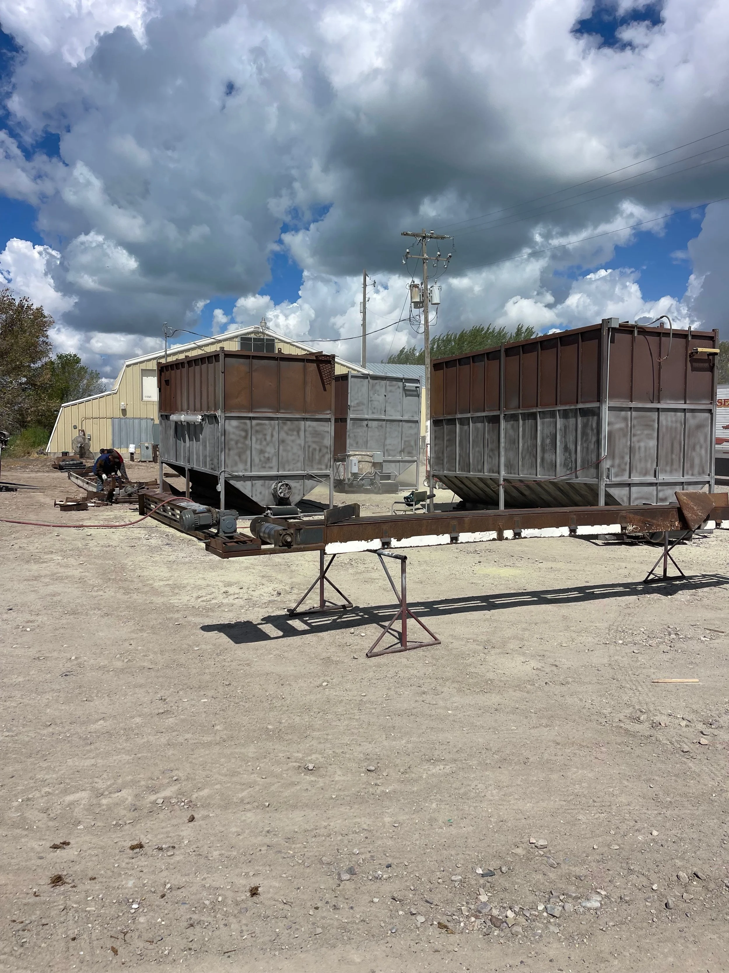 Potato Bins ✪ American Falls, Idaho