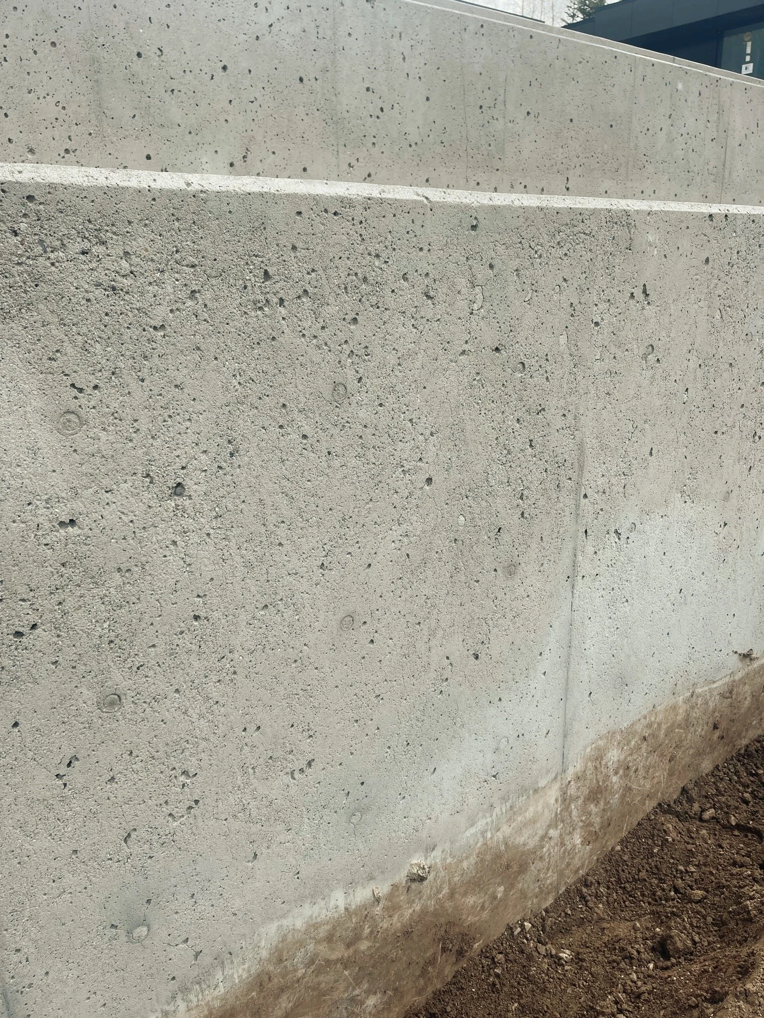 Concrete Retaining Walls ✪ Ketchum, Idaho
