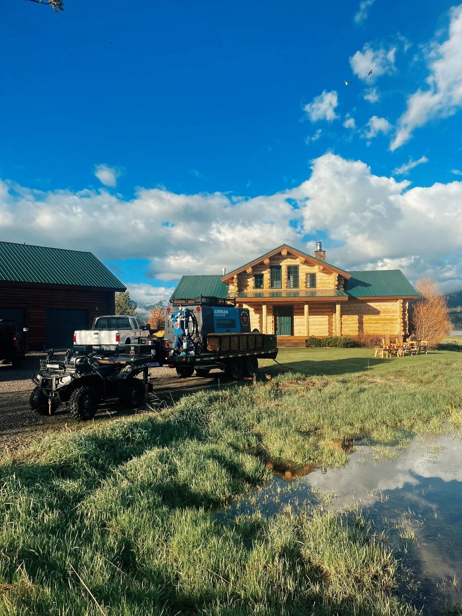  Log Home ✪ Henry's Lake, Idaho 