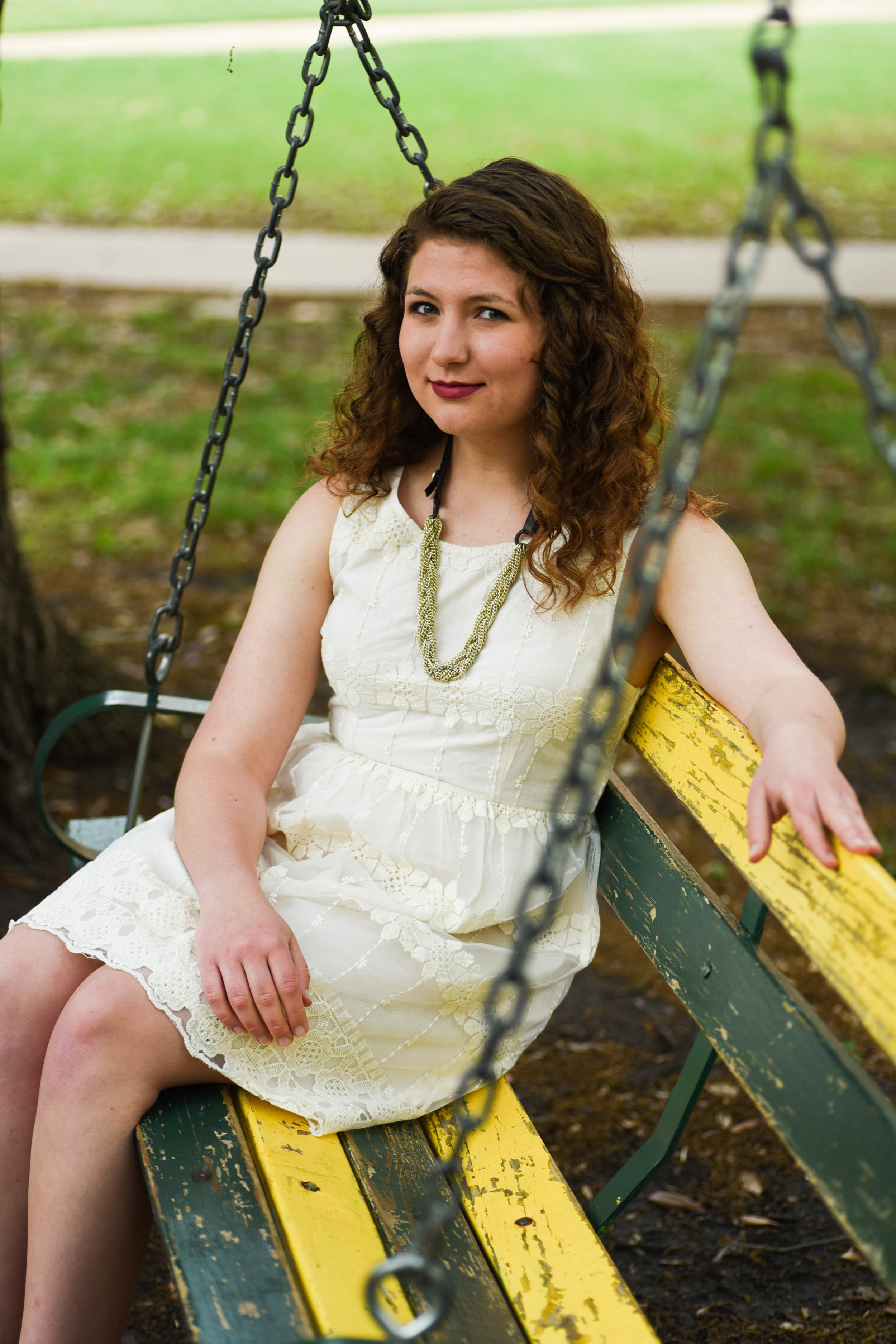 What's a Baylor senior shoot without one of the Baylor swings?