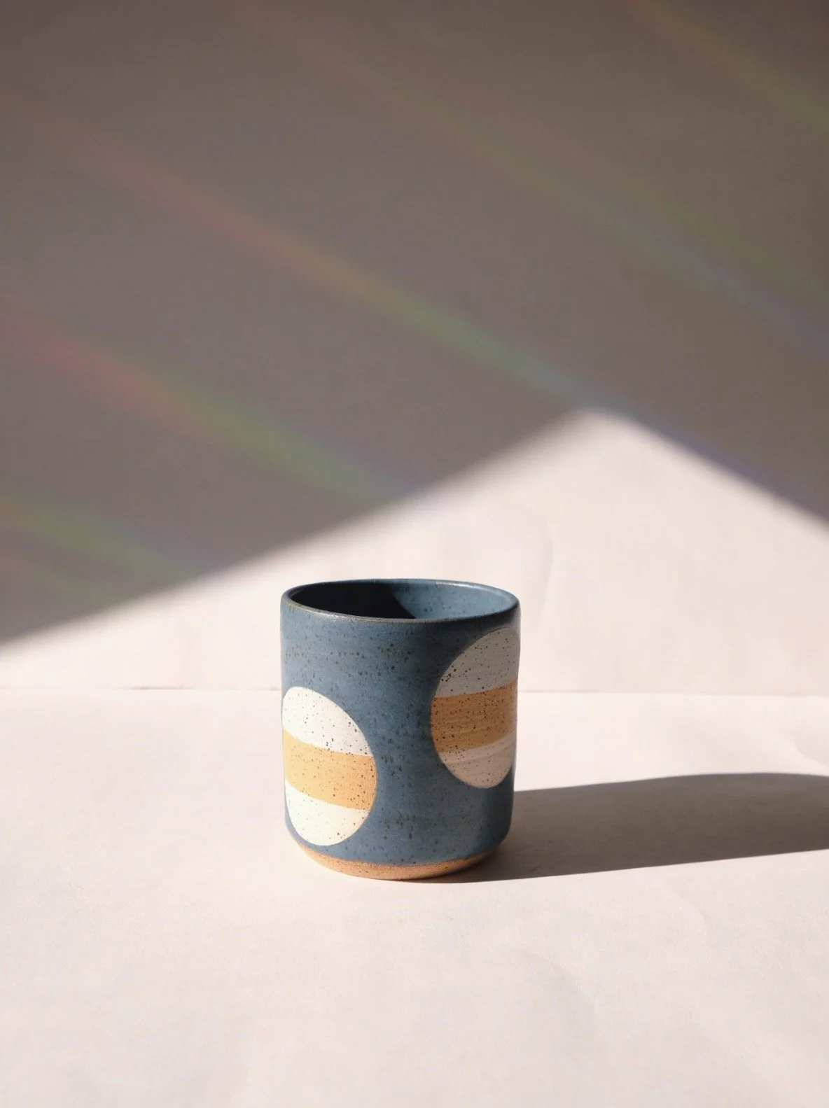 Circle Tumbler in Cerulean Sample #1