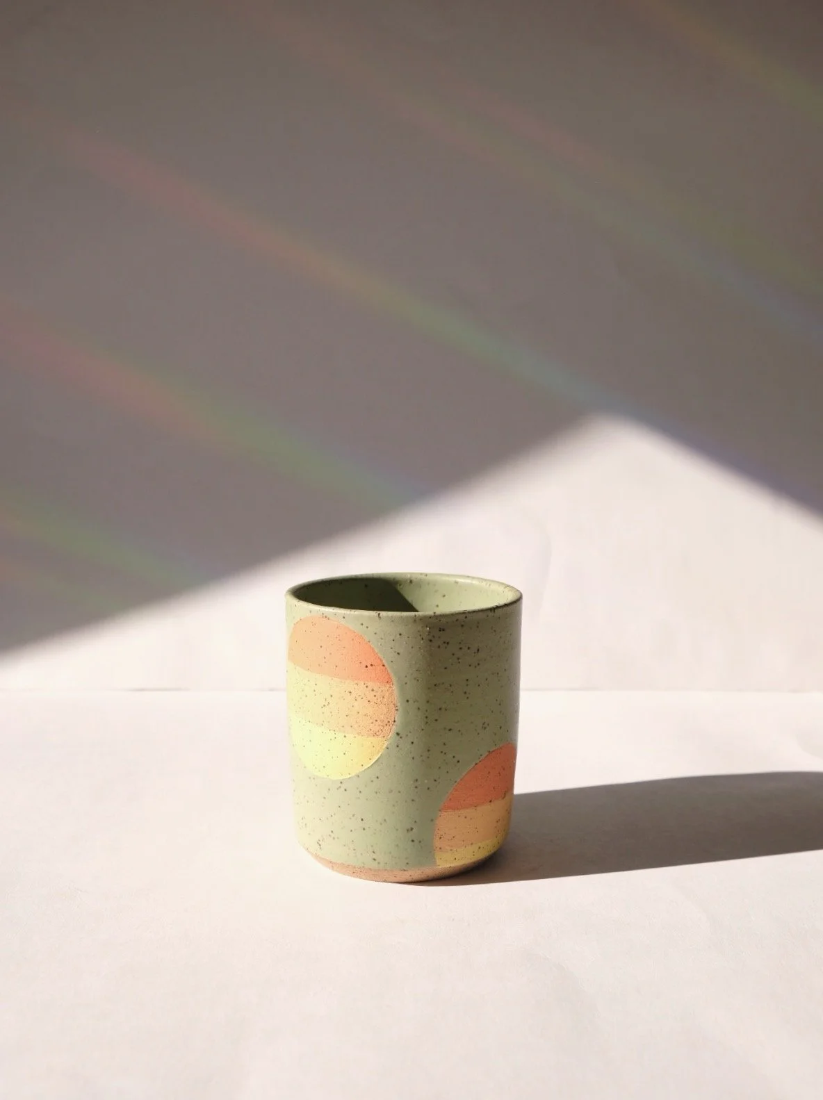 Circle Tumbler in Mint Sample #3