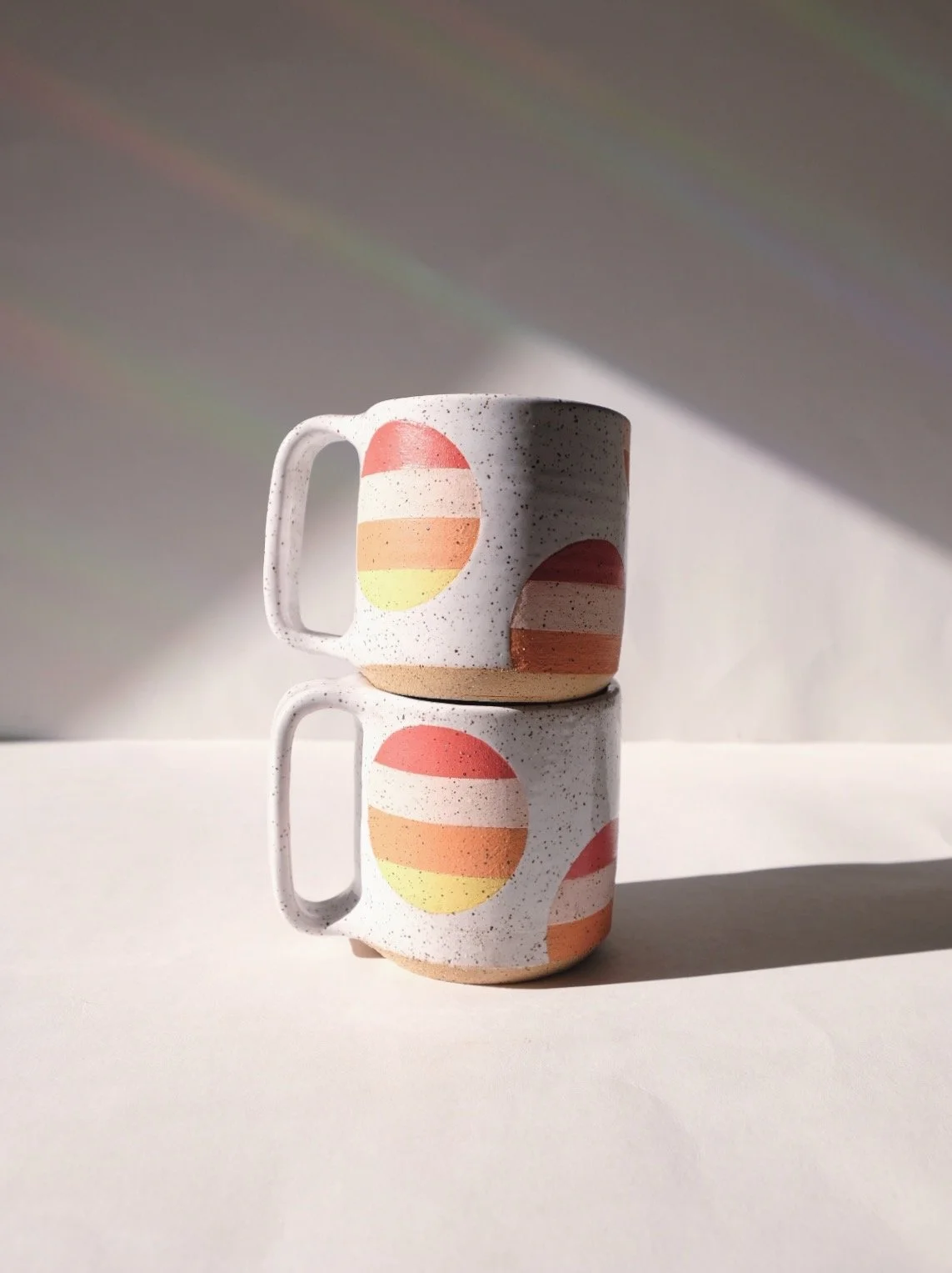 Circle Mug in Sunrise