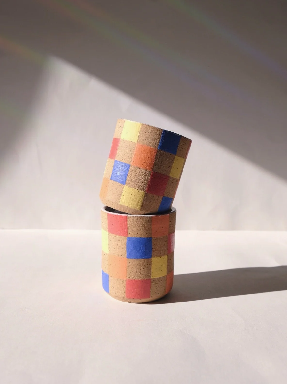 Checkered Cup in Primary