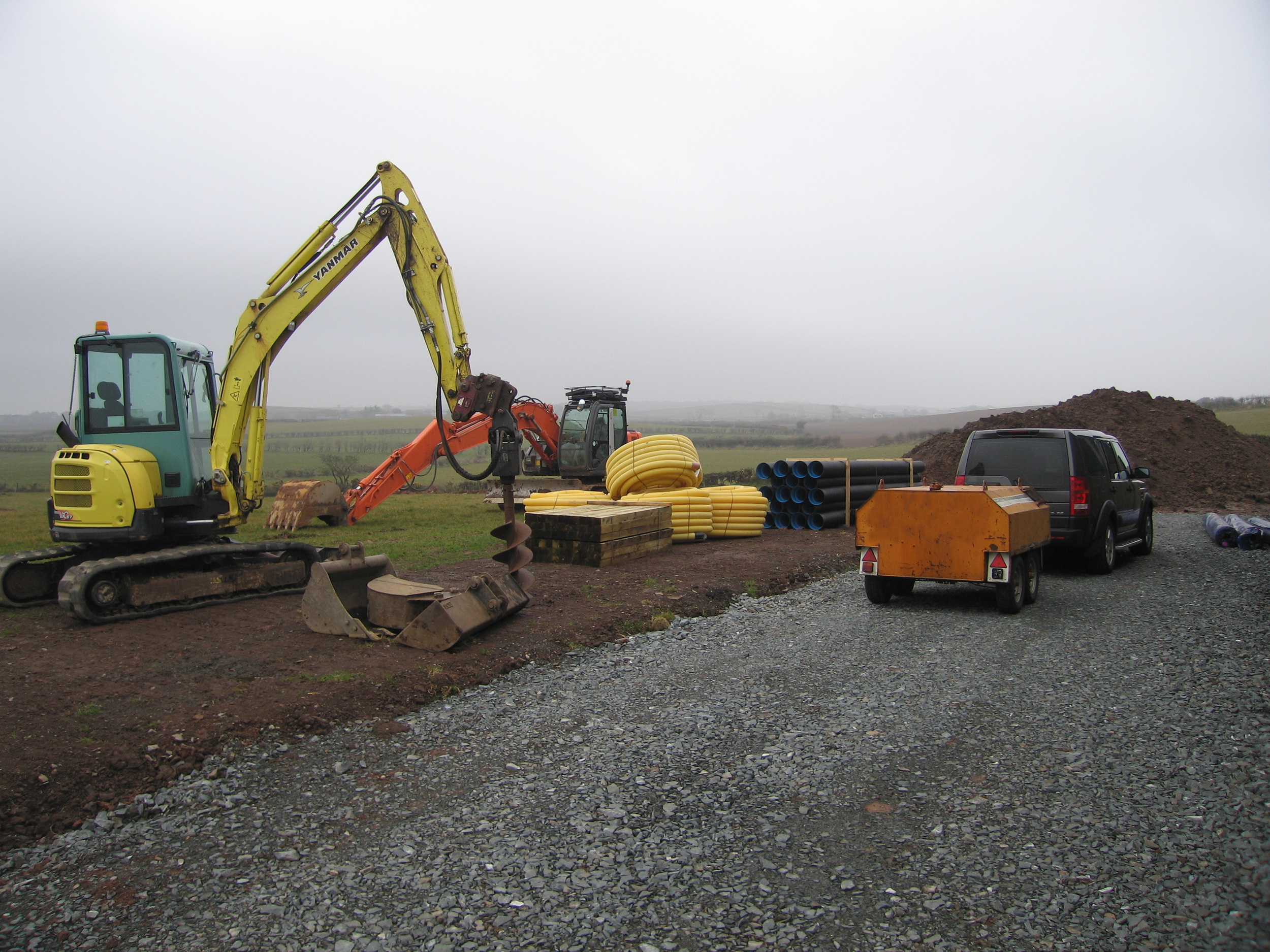 landscape drainage in Belfast  carryduff building supplies