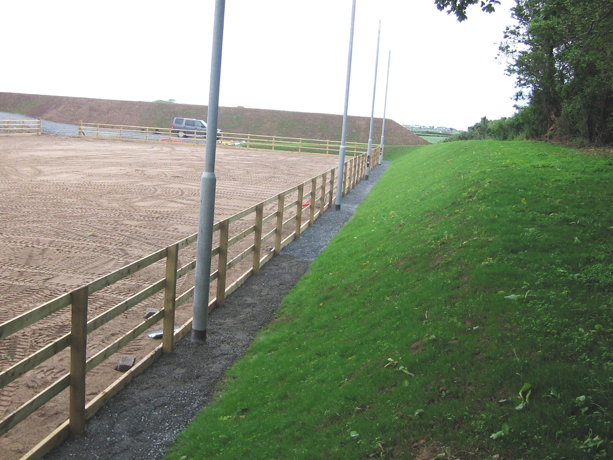 equestrian arena design landscaping northern ireland