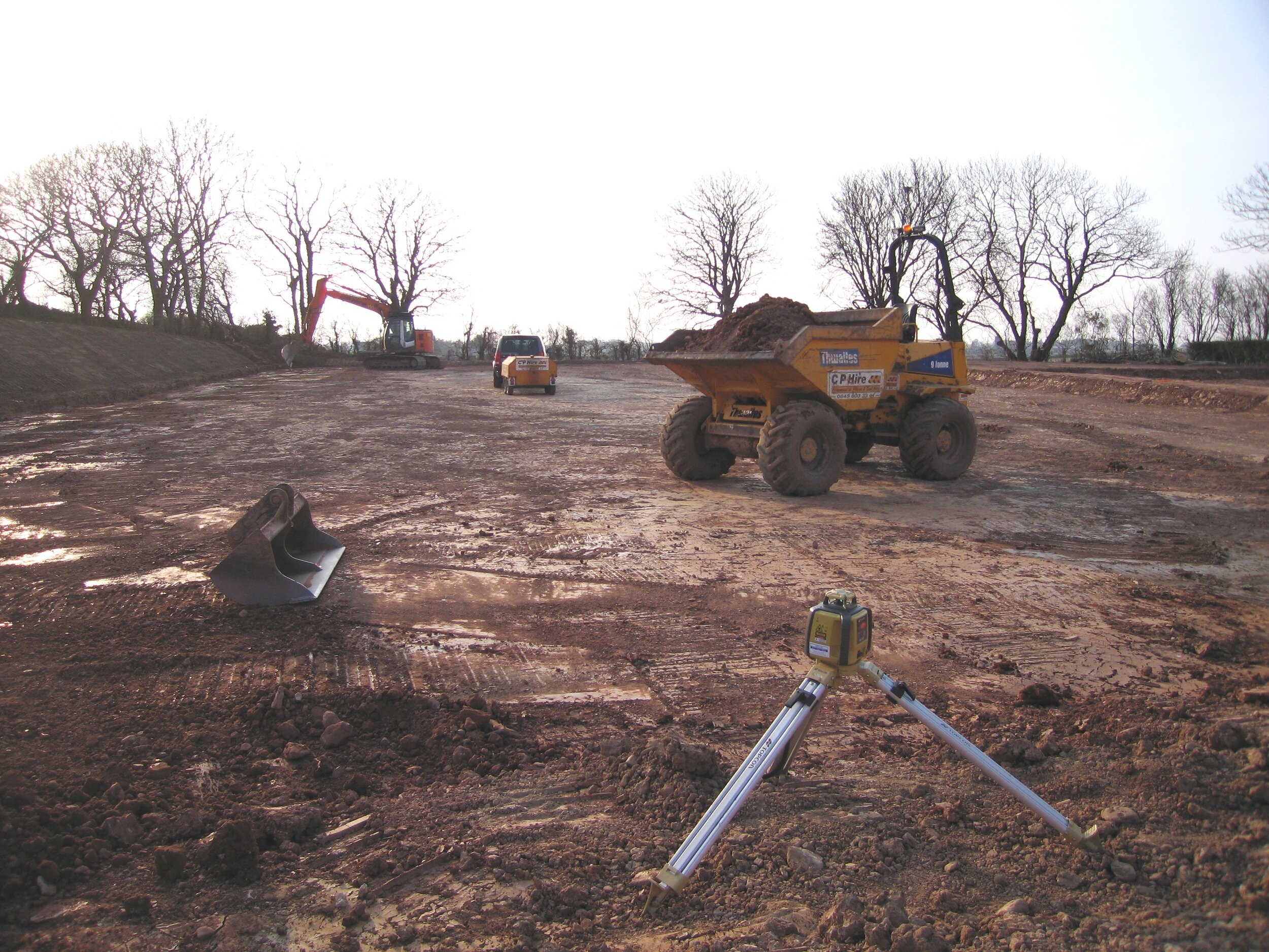 equestrian groundworks construction cp hire