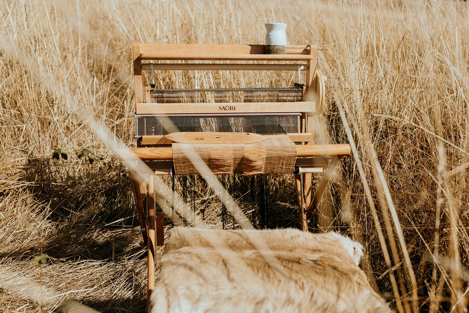 LaLoba - Bronwyn- loom in field-10.jpg