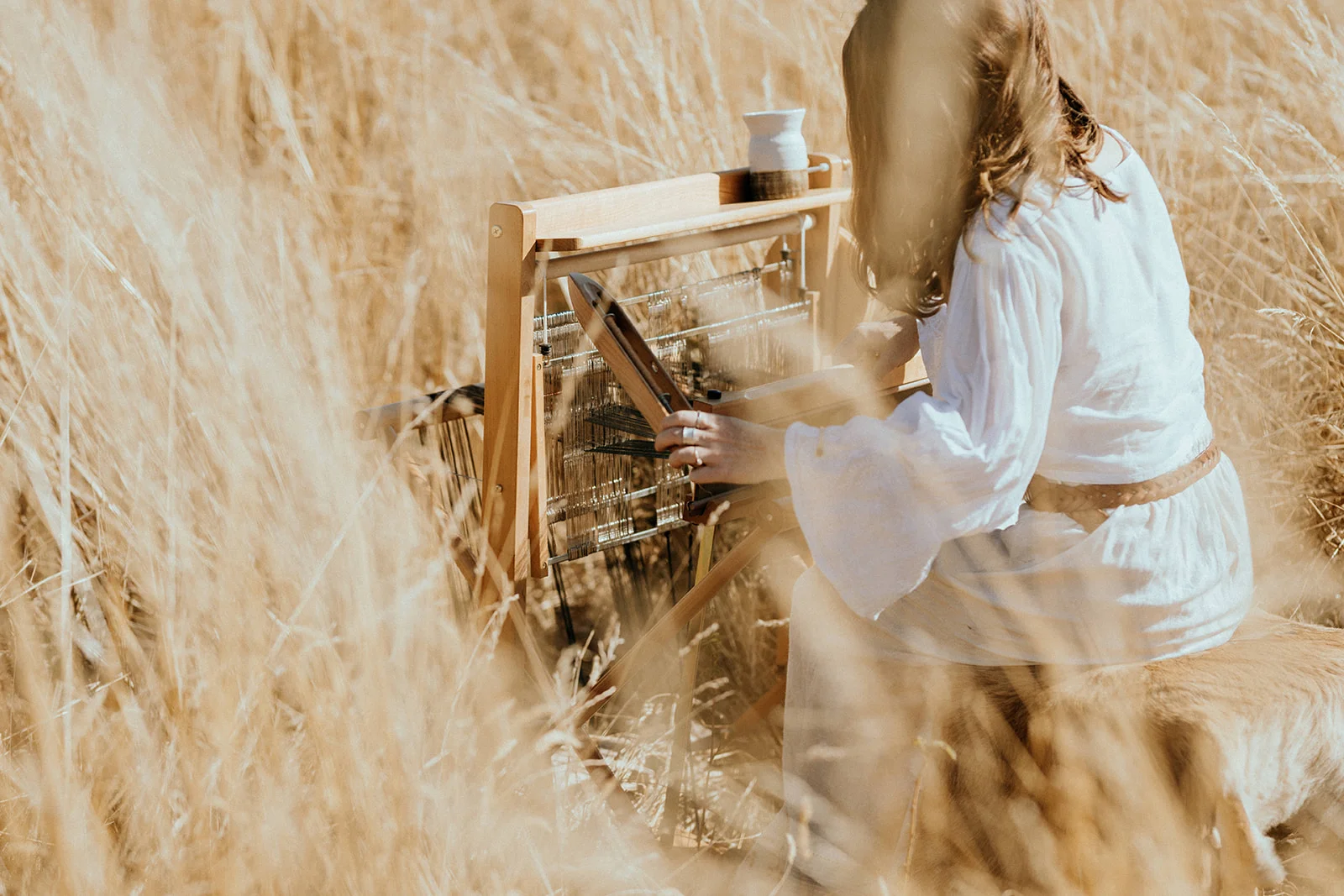LaLoba - Bronwyn- loom in field-21.jpg