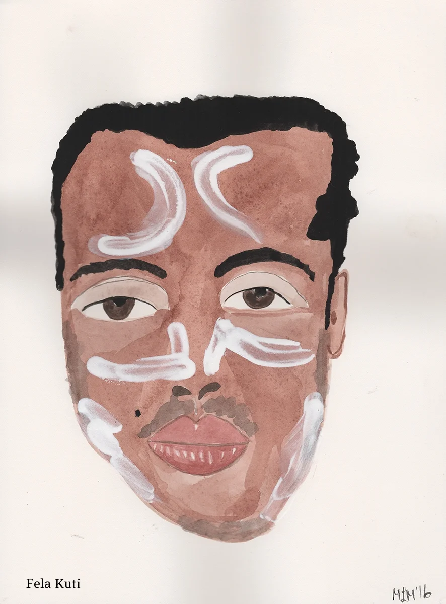 Fela Kuti Nigerian musician and activist N/A