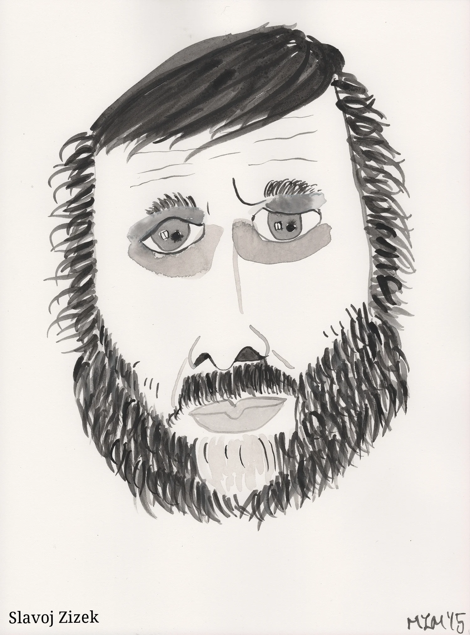 Slavoj Zizek philsopher and cultural critic