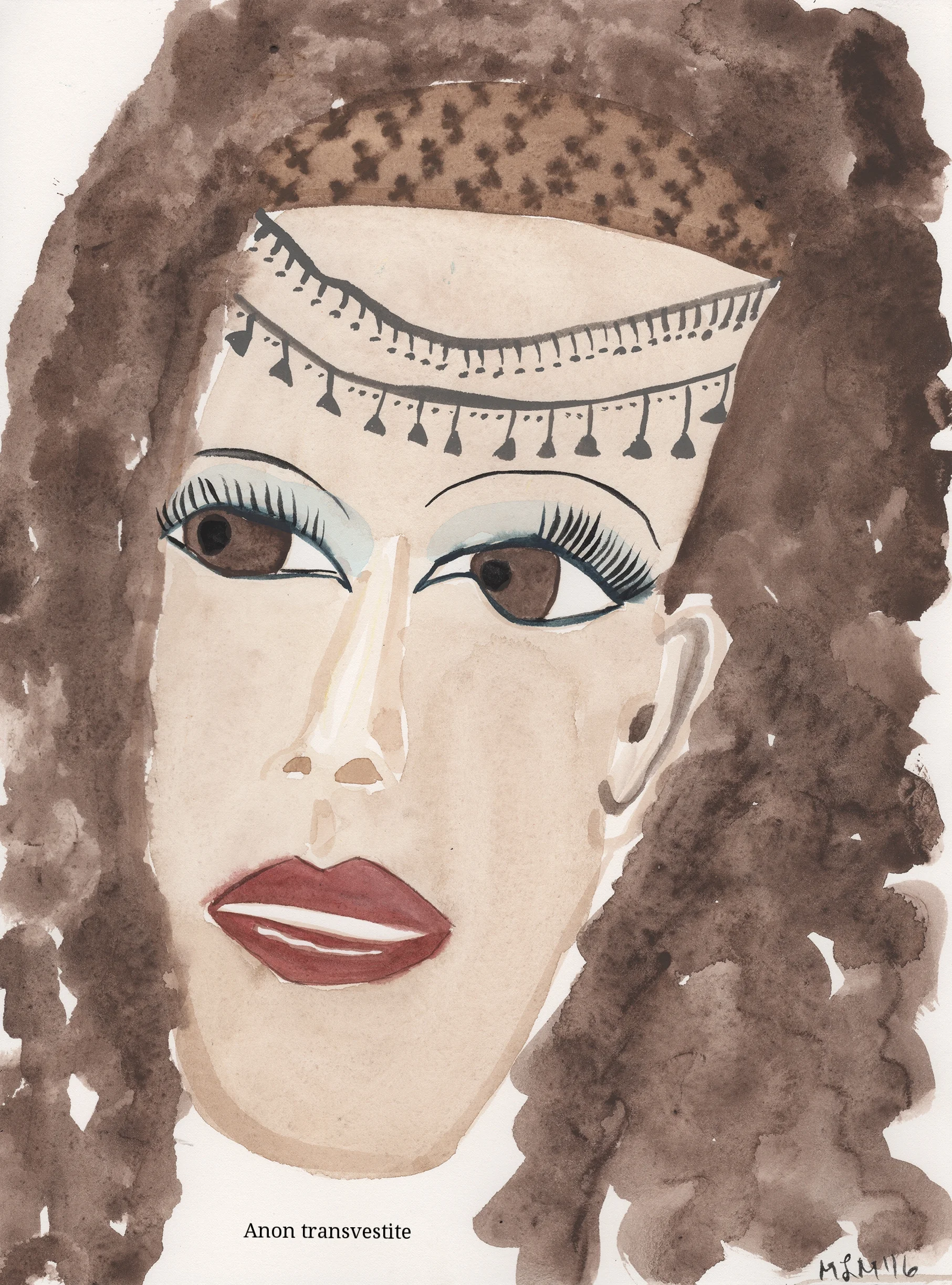 Anon transvestite 1980's