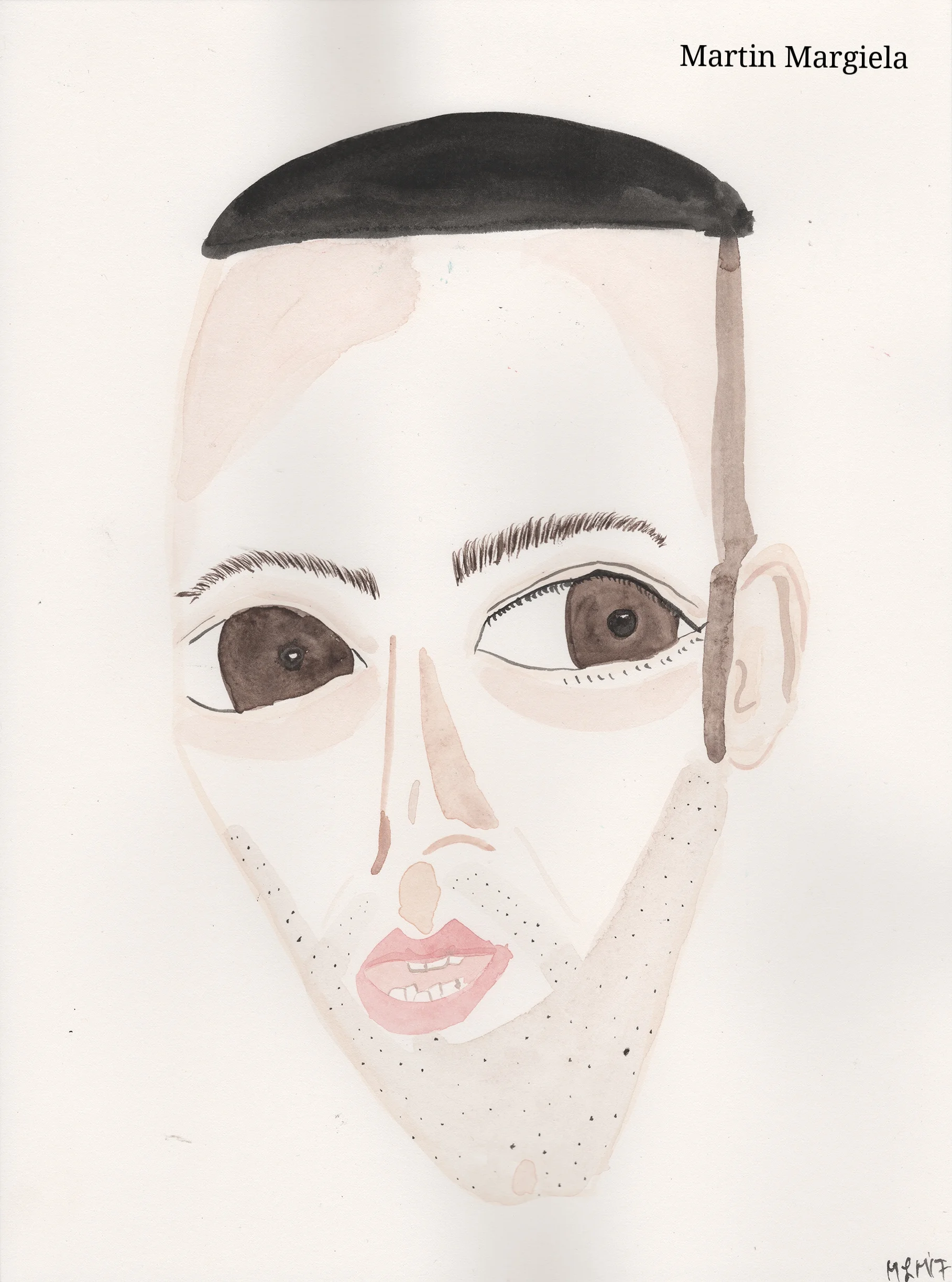 Martin Margiela Belgian designer and member of the Antwerp Six