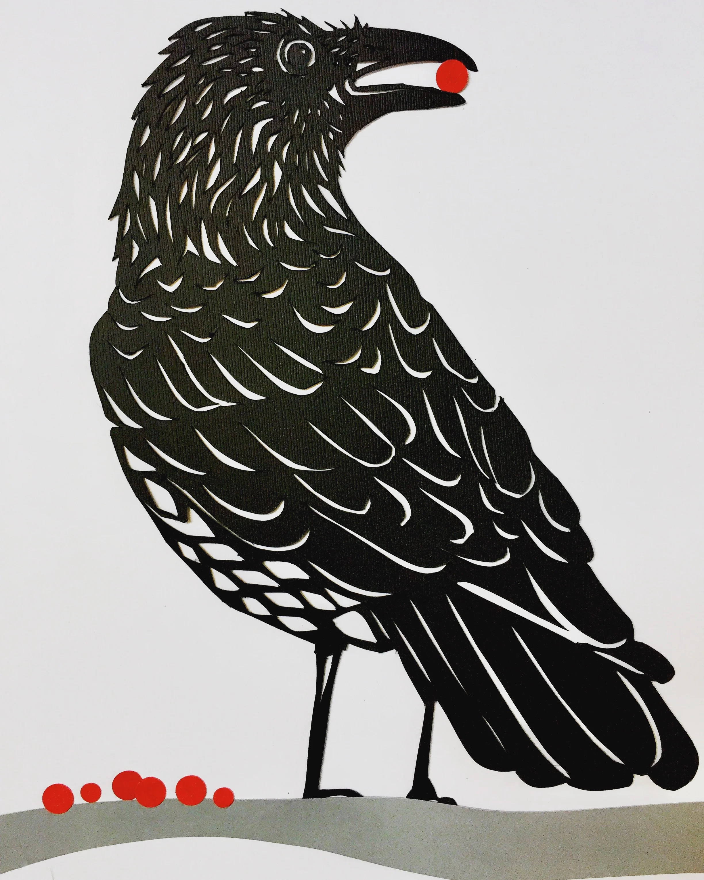 Raven Cache, cur paper  SOLD