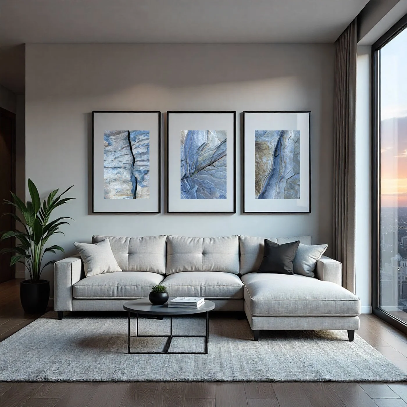 Newfoundland Rock 1 (Crack to the Left), Rock 2, Rock 3 (Crack to the Right)