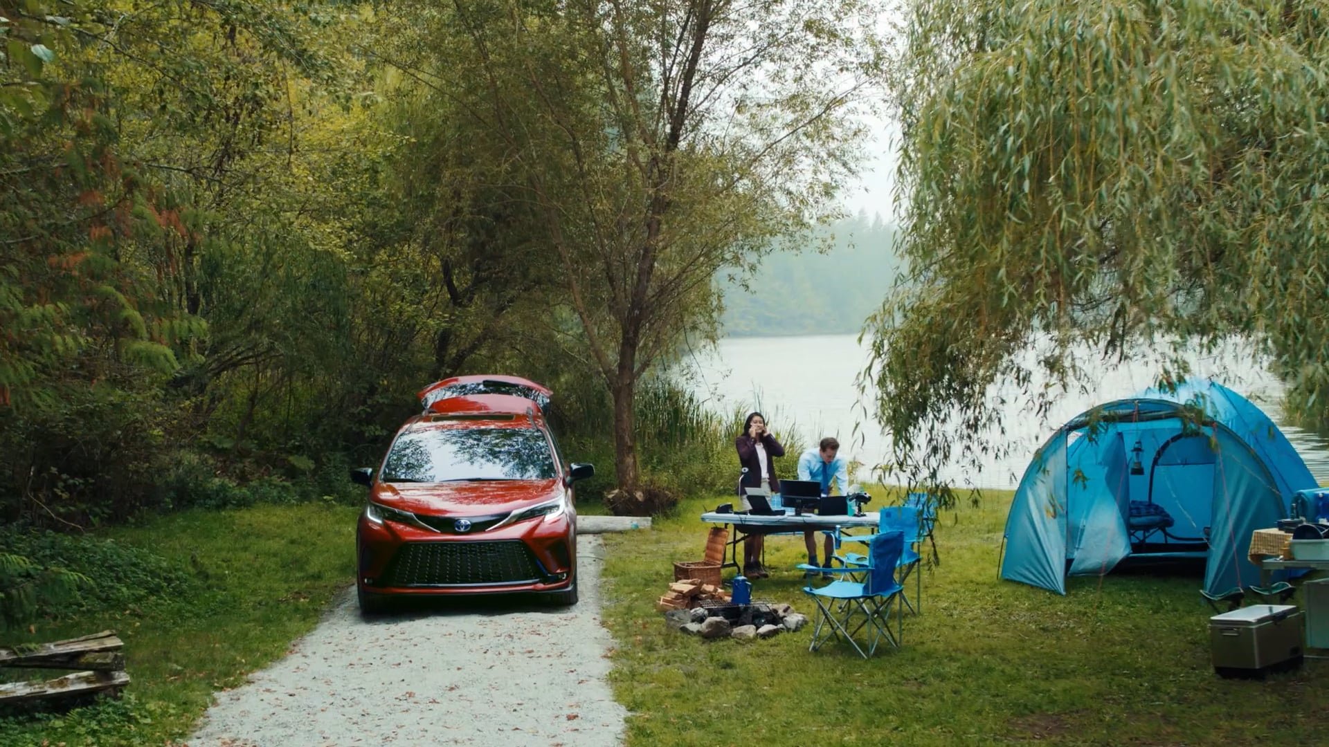 Toyota Sienna "Working Remote"