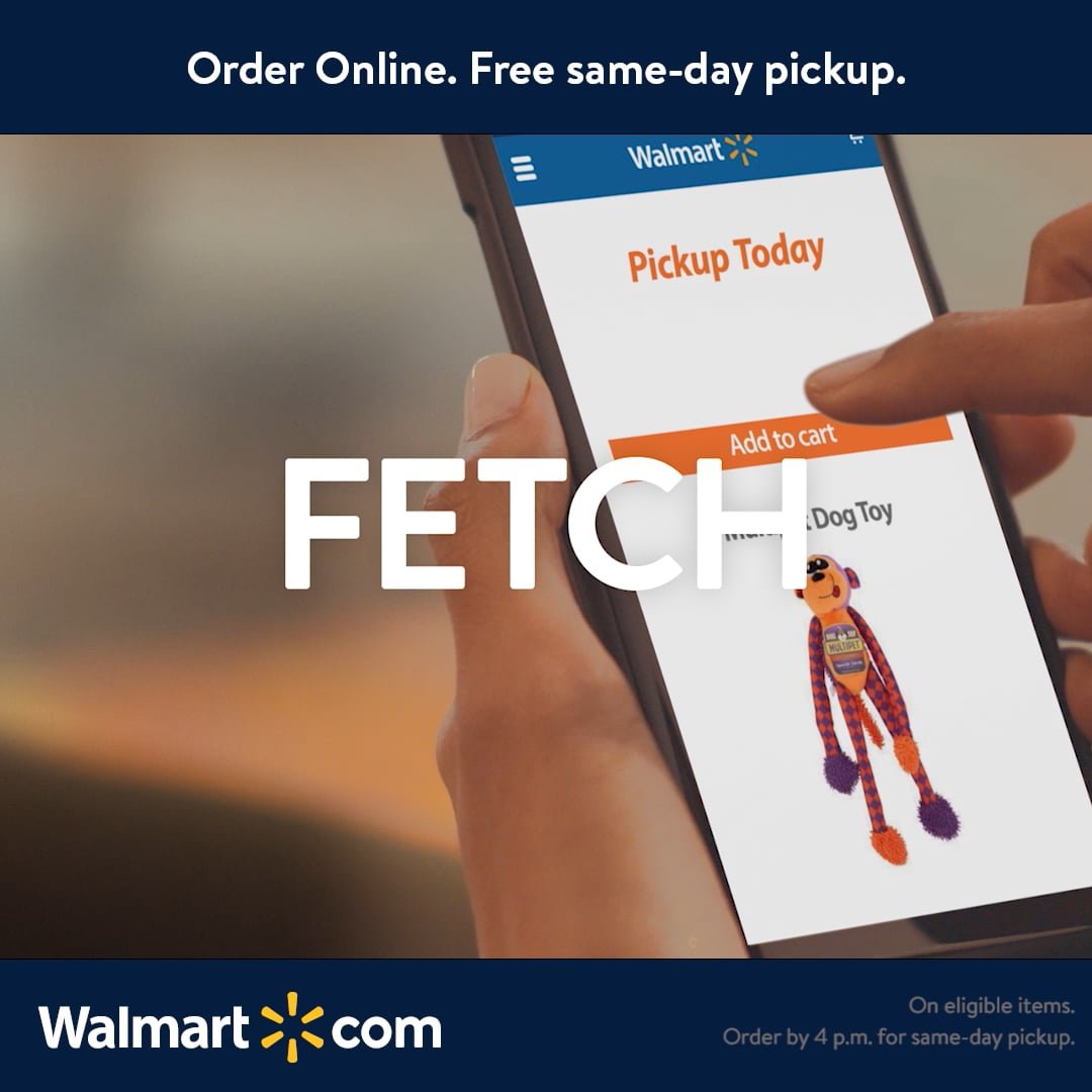 Walmart "Fetch It Fast" 1x1 (E)