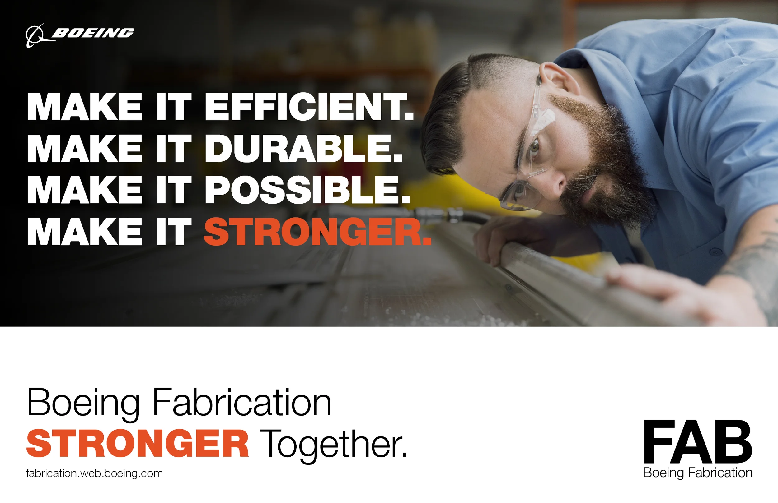 Boeing Fabrication | Stronger Global Campaign