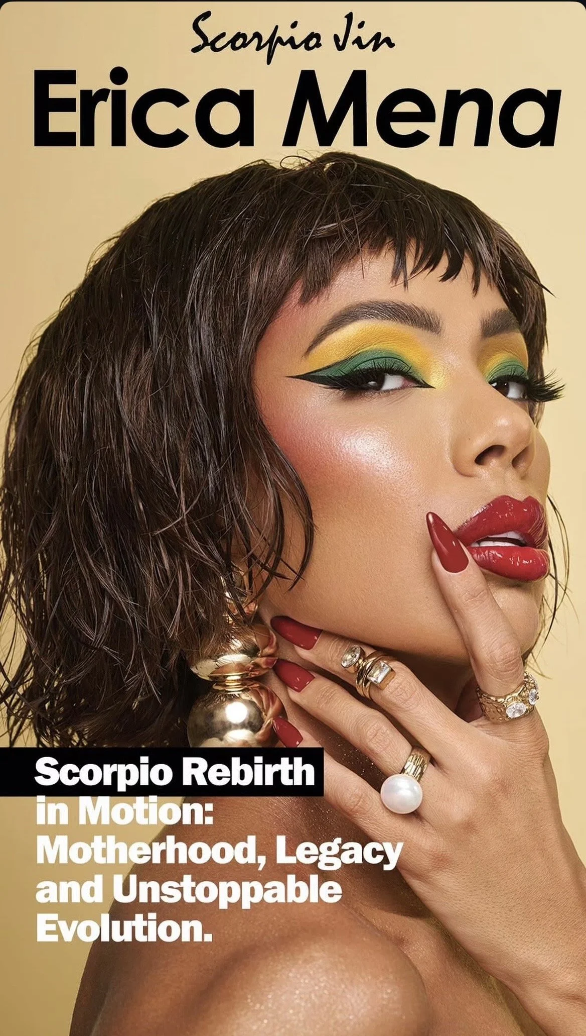 Erica Mena for Scorpio Jin