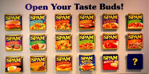 15 Flavors of Spam and Counting