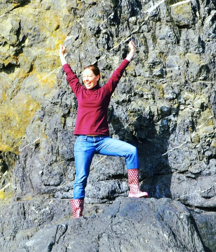 Allison on rock--joy!.jpeg