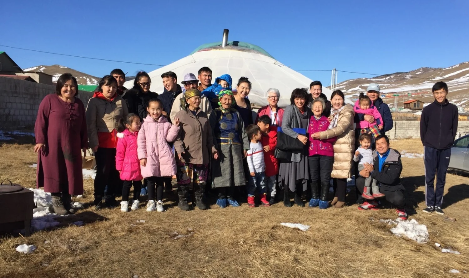 Mongolia--church gathering outside ger.jpeg