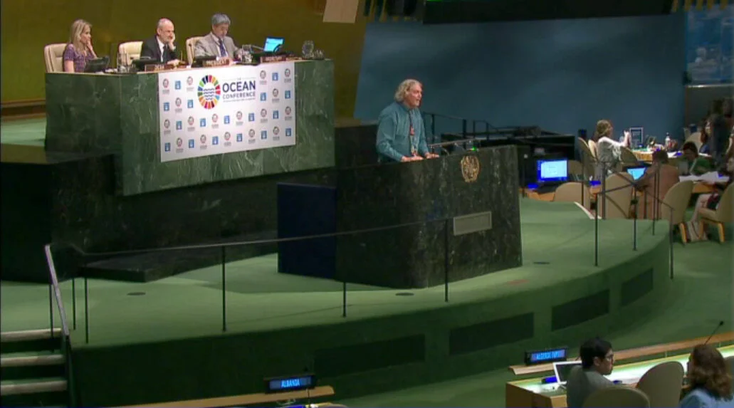 Dr Robert Sluka, Lead Marine Scientist, spoke at the United Nations Ocean Conference about the work of A Rocha and the integration of Christian faith and marine conservation.